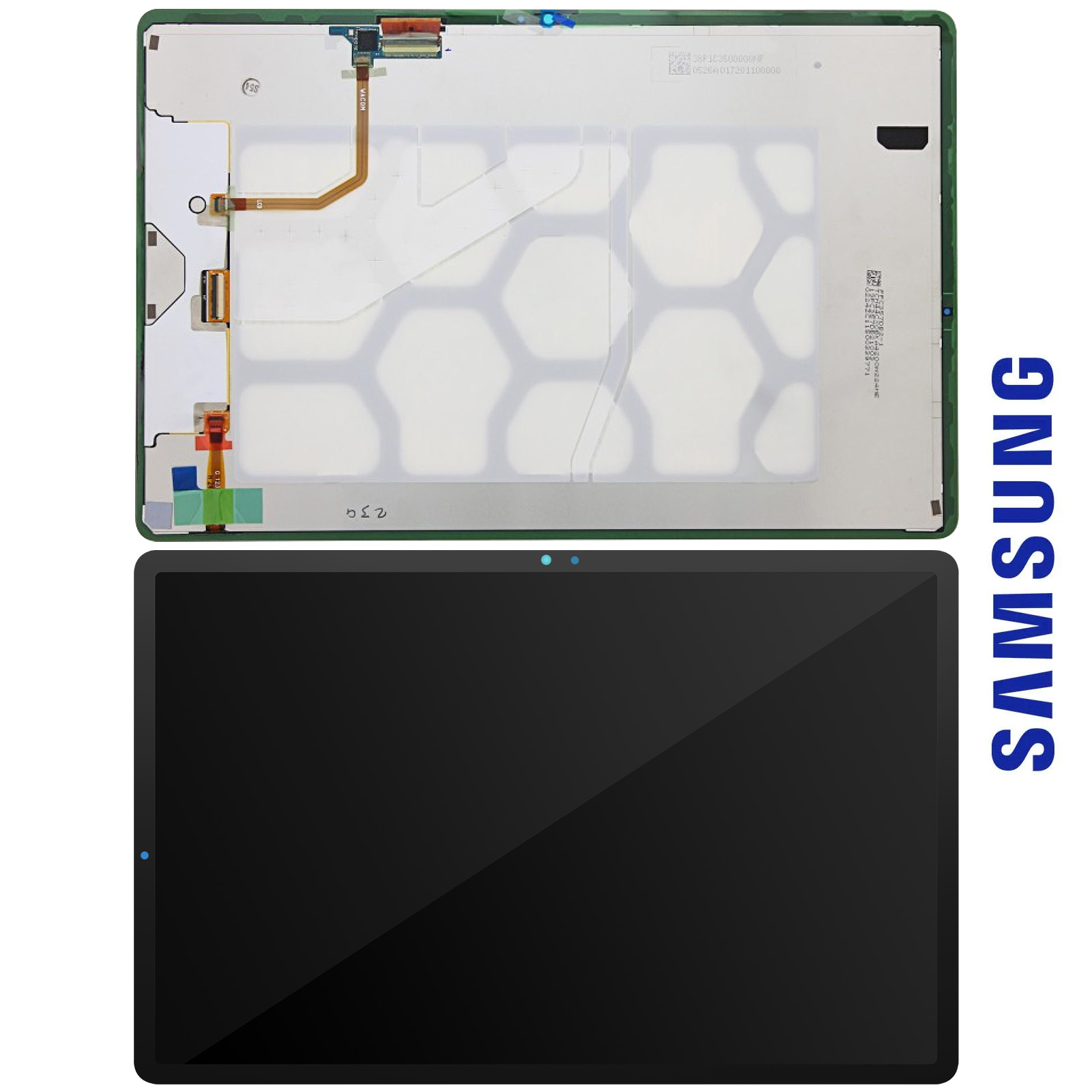 Écran LCD Noir D'origine Pour Samsung Galaxy Tab S10 Plus 5G (X826) Et Wi-Fi (X820) – Neuf