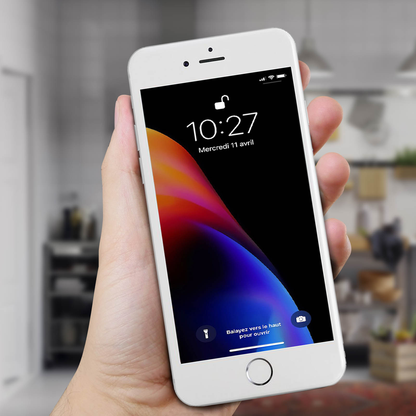 Display Per IPhone 8 Plus Bianco Lcd + Touch Screen Qualita Hd Bianco - Foto 9