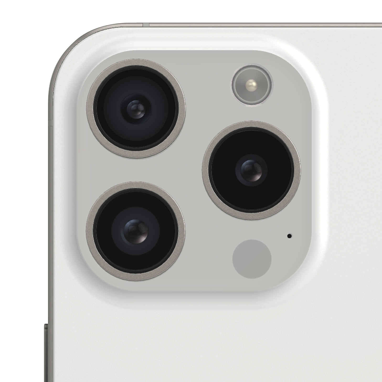 Kit Sostituzione Vetro Obiettivo Posteriore Per IPhone 15 Pro – Con Strumenti, Antigraffio, Senza Smontare Il Telefono