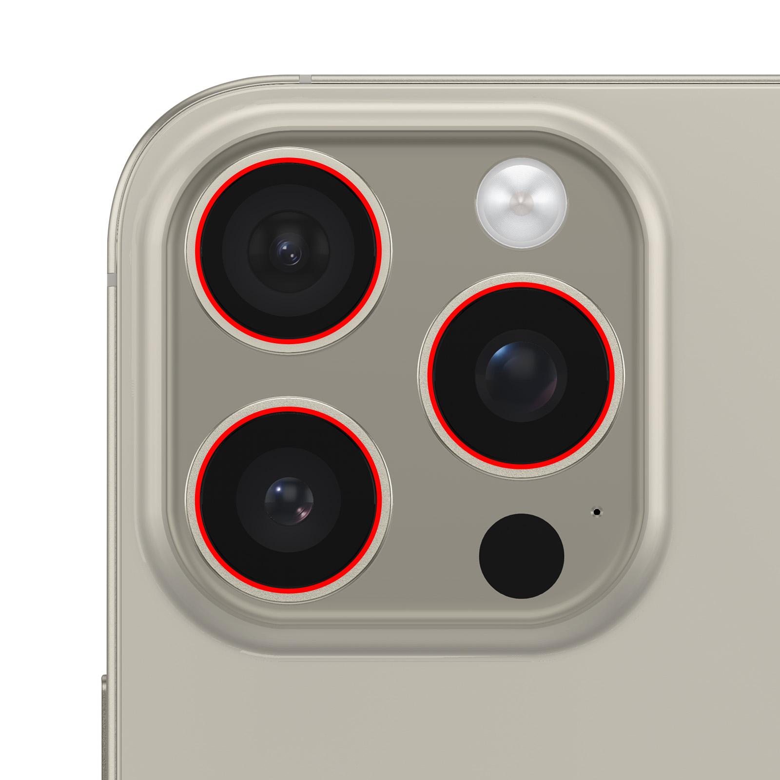 Anello in gomma impermeabile da 100 pezzi risolve lo spazio della fotocamera posteriore dopo la sostuzione del vetro posteriore per lo strumento di riparazione dell'iPhone  509