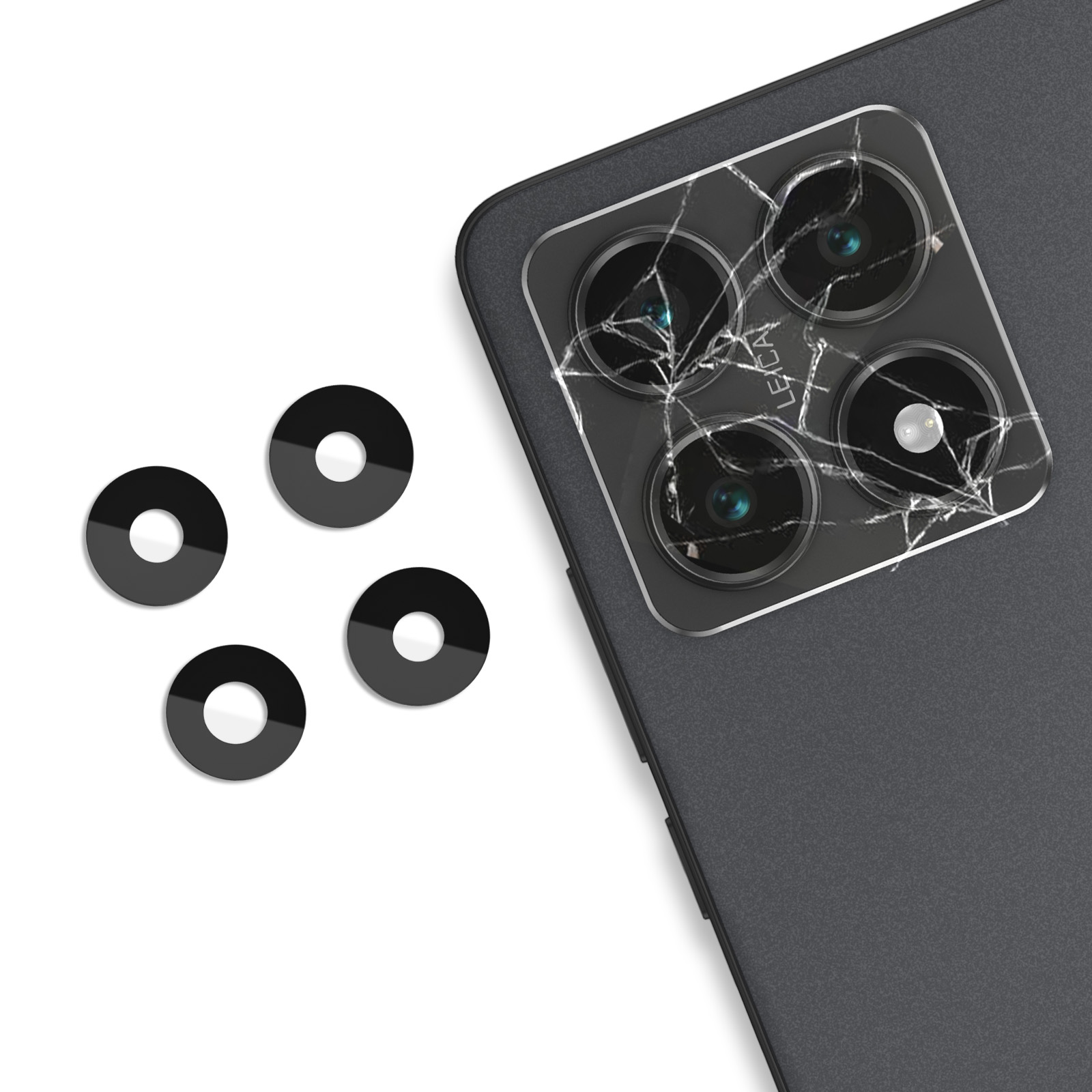 Lentille Caméra De Remplacement Pour Xiaomi Redmi A5 4G - Kit Réparation Vitre Arrière + Outils - 3