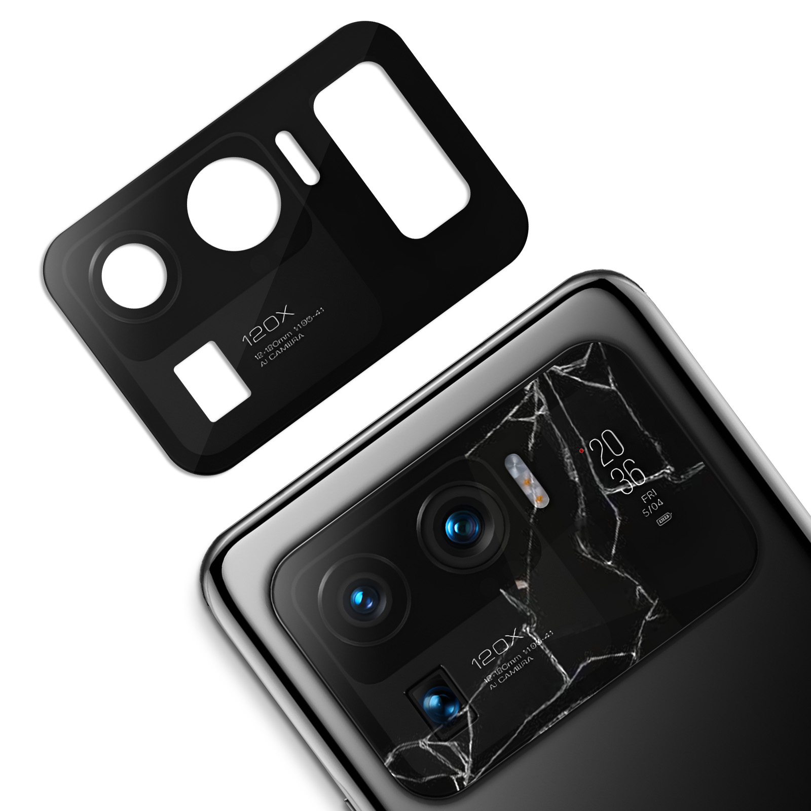 Lentille Caméra De Remplacement Pour Xiaomi Mi 11 Ultra – Compatible, Neuve En Emballage Origine