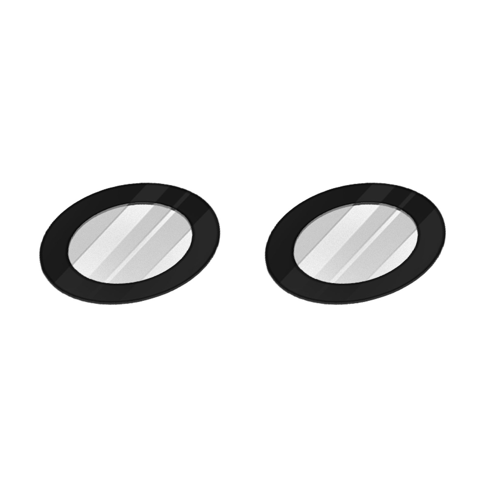 Vitre Arrière D'appareil Photo (lentille) Pour OnePlus 9 - Pièce De Rechange Neuve, Couleur Noire
