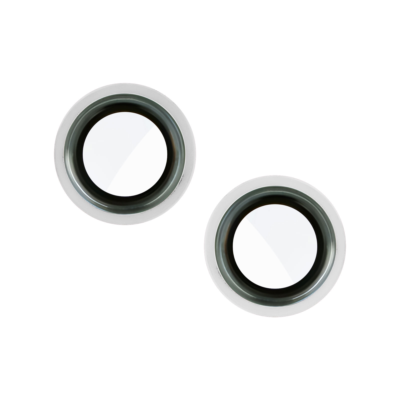 Lentille Caméra Arrière + Contour Pour IPhone X - Blanc - Pièce Neuve D'origine