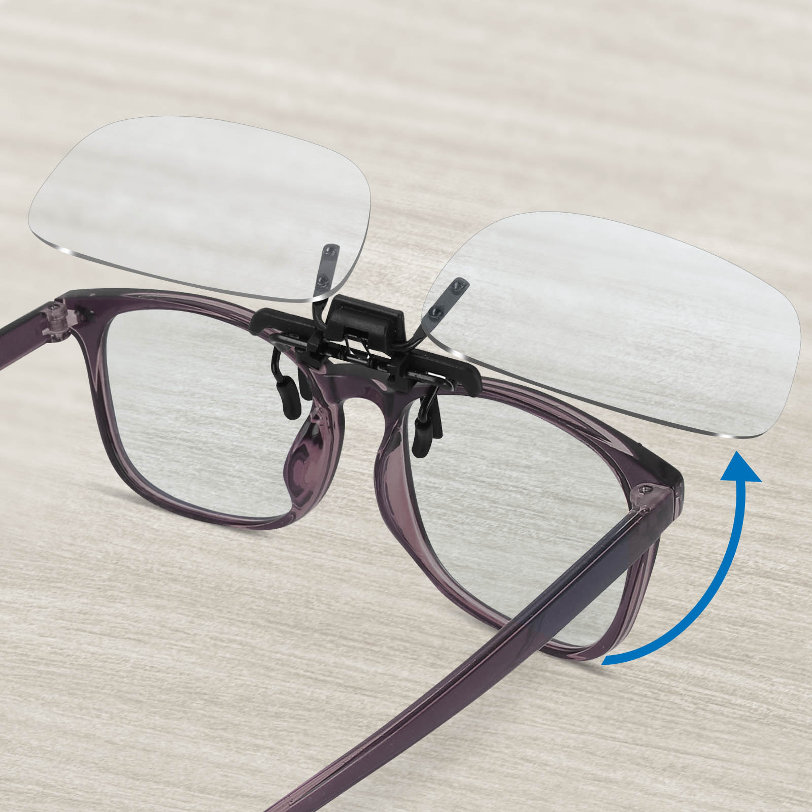 Lunettes Anti-lumière Bleue Dollger – Monture Carrée Métal Transparent – Homme/Femme