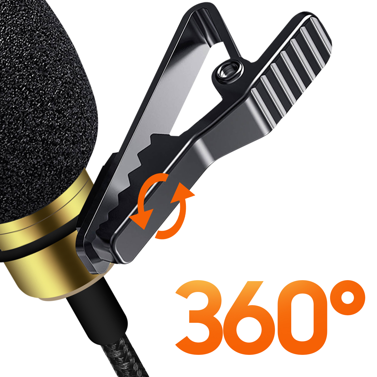 GEEKRIA Microphone Cravate XLR 48 V, Micro Omnidirectionnel Compatible Enregistreurs GEEKRIA Microphone Cravate XLR 48 V, Micro Omnidirectionnel Compatible Enregistreurs