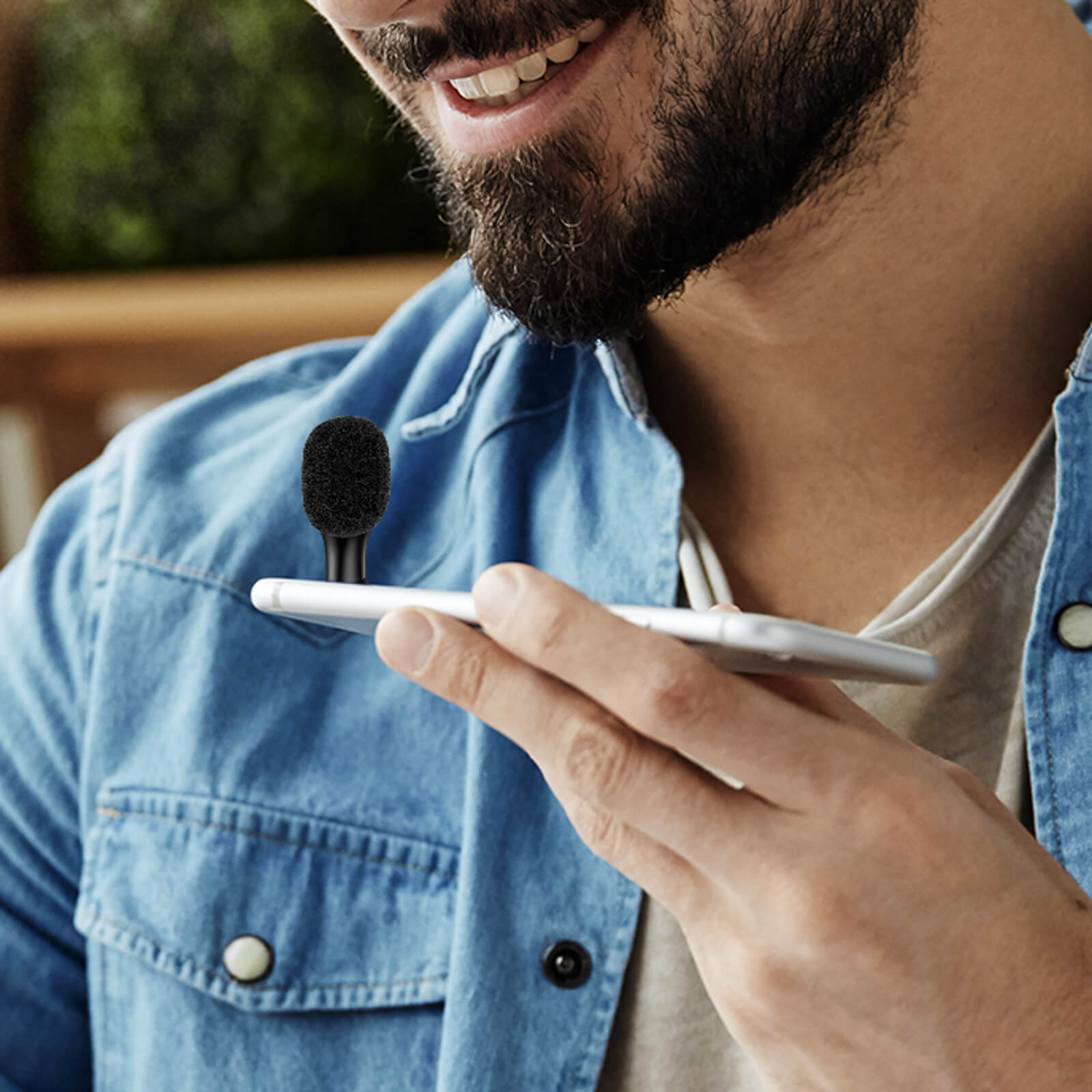 Microfono Wireless Per Smartphone USB-C – 40 Ore Di Batteria Con Custodia, Cancellazione Rumore, 82 Piedi Di Portata