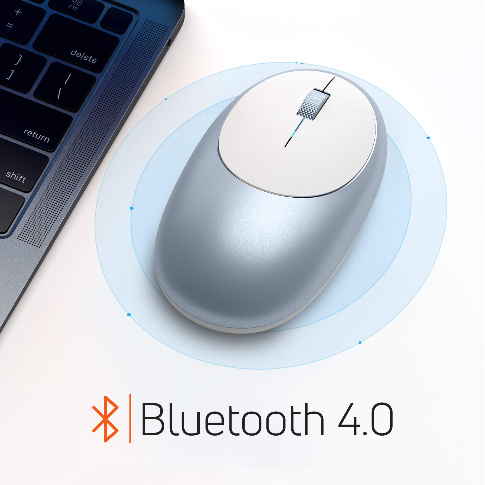 Aluminium M1 Souris Sans Fil Bluetooth Avec Port Type-C Rechargeable