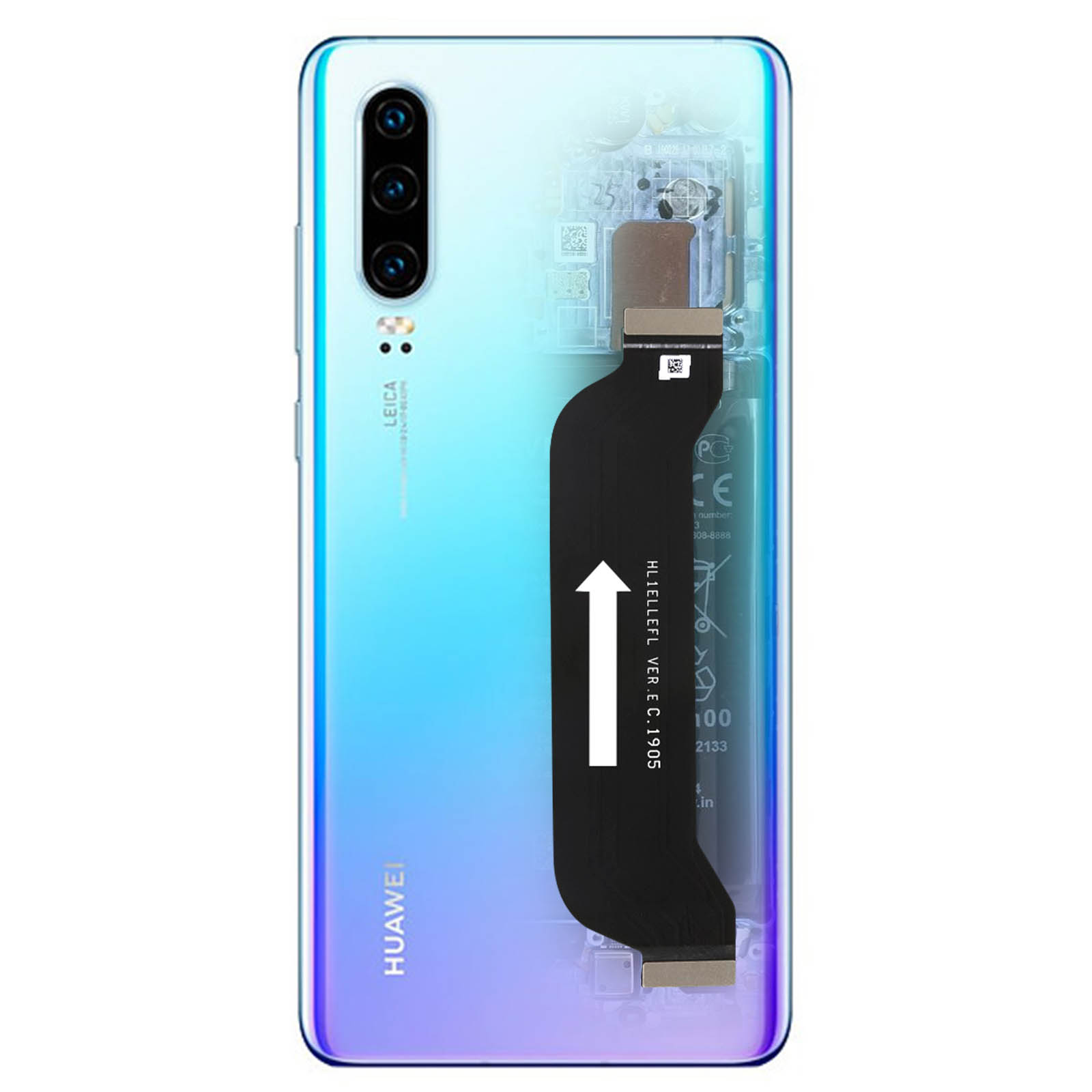 Nappe De Connexion Pour Carte Mère Huawei P40 Lite / Nova 7i - Pièce Détachée D'occasion