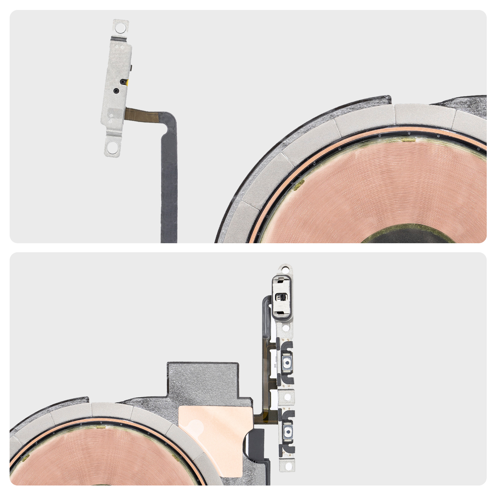 Nappe Interne Antenne IPhone 12 Pro Max – NFC, Boutons Power, Volume Et MagSafe