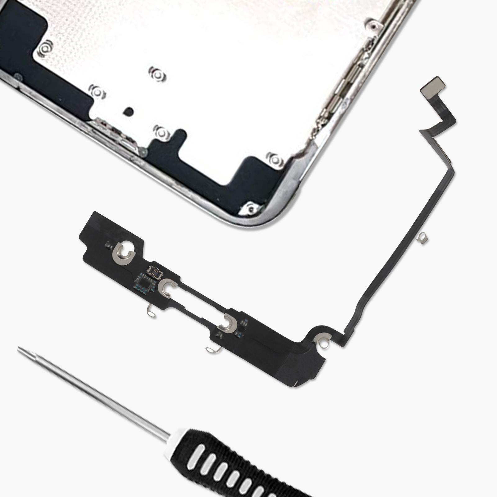 Nappe Antenne Bluetooth De Rechange Pour IPhone X - Modèle Noir - Pièce D'origine Apple