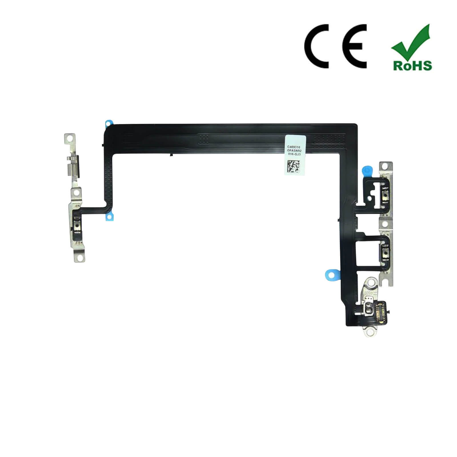 Nappe Antenne NFC & Boutons Volume/Power Pour IPhone 13 - Doré, Neuf