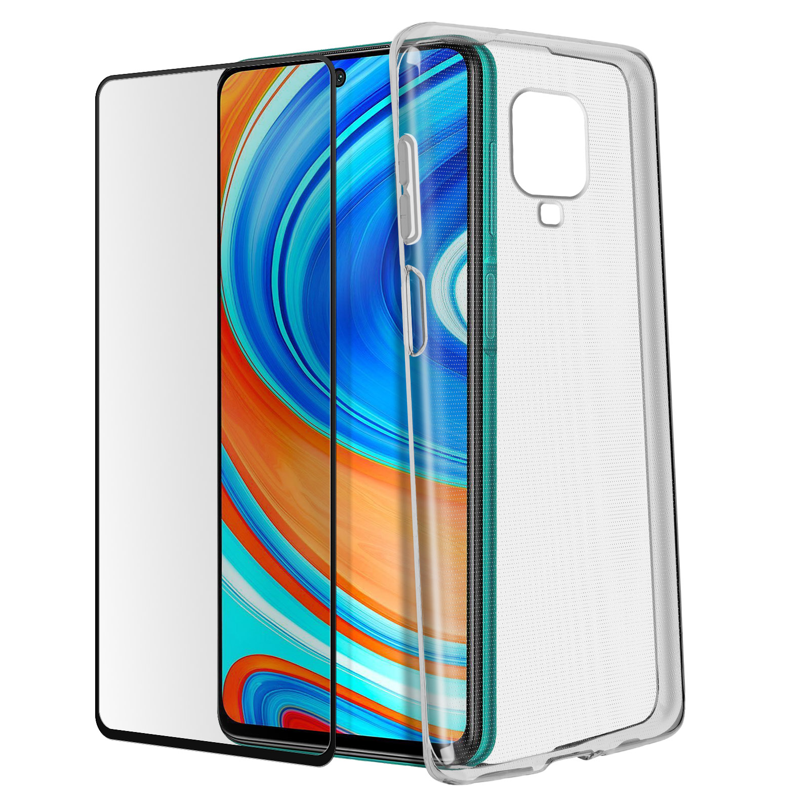 3 Pellicole In Vetro Temperato 9H Per Xiaomi Redmi Note 12 Pro / Note 12 Pro+ 5G, Trasparente, Anti-impronta