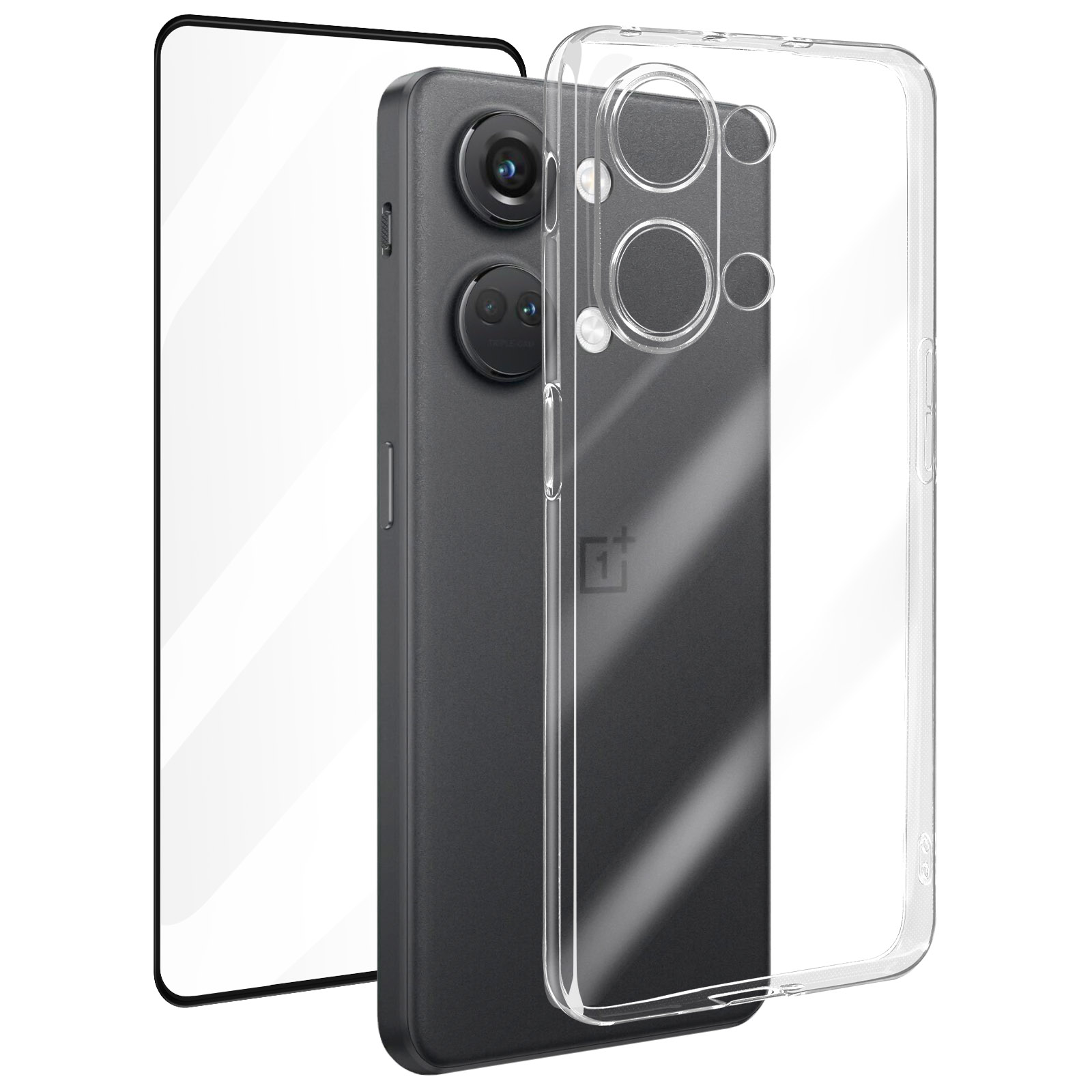 Obiettivo In Vetro Per Fotocamera Posteriore Posteriore Per OnePlus Nord CE 3 Le 5G CPH2465 CPH2467 Sostuzione Con Adesivo Adesivo - Foto 10