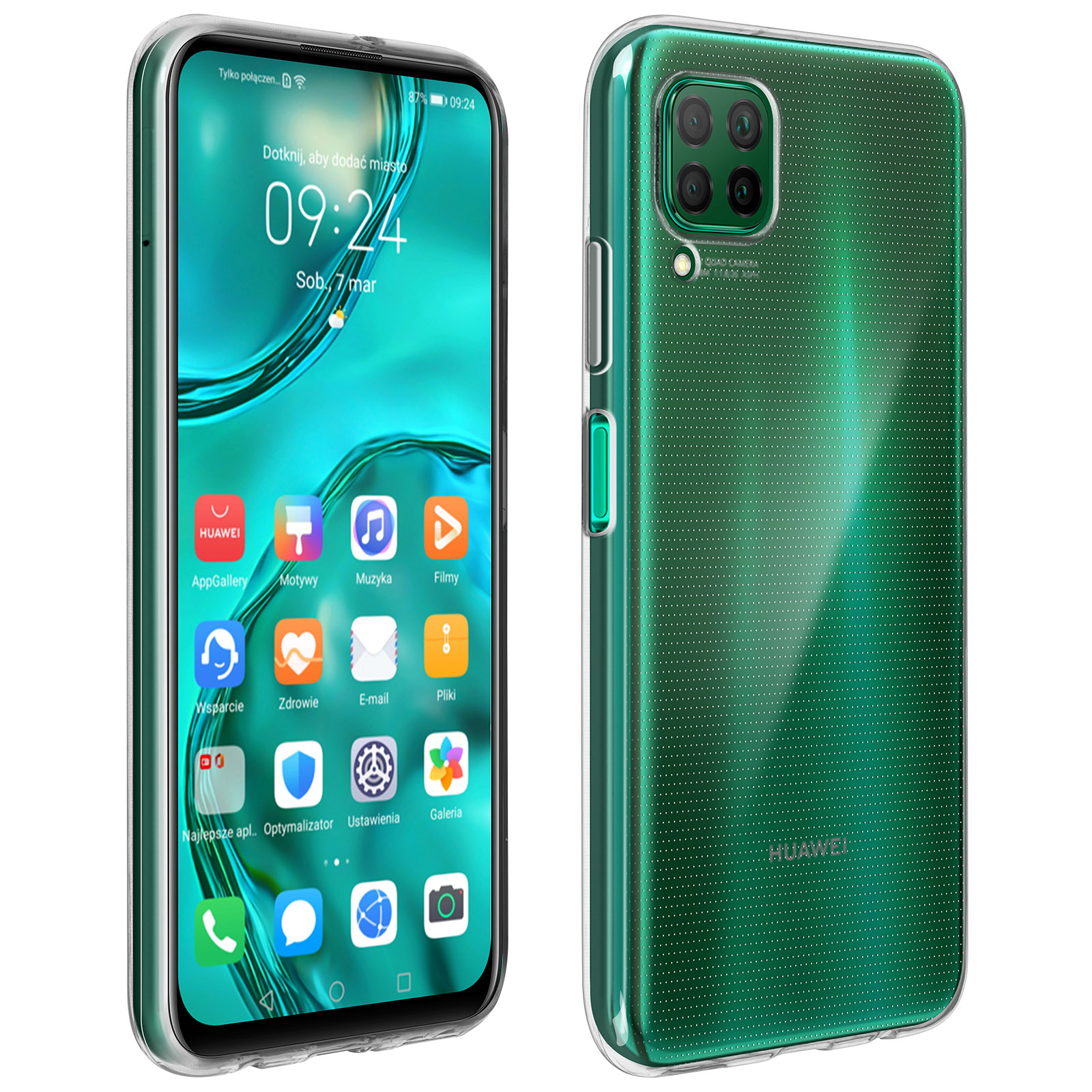 Coque Gel TPU Transparente Souple Pour Huawei P40 Lite - Anti-choc - Neuf 📱