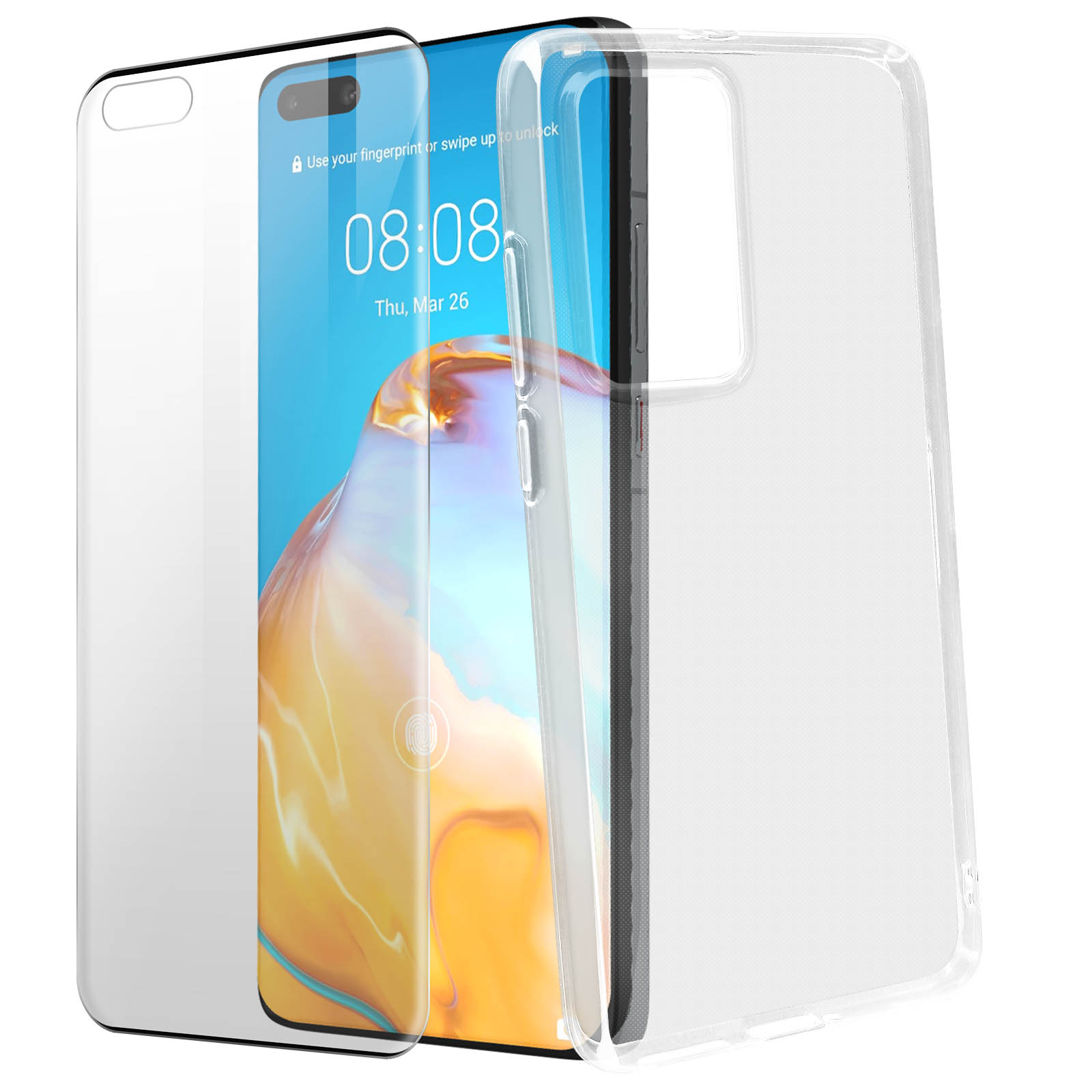 Coque Arrière Transparente Pour Huawei P40 Lite 5G - Modèle M07E05C05 - Neuf - Fabriqué En Chine