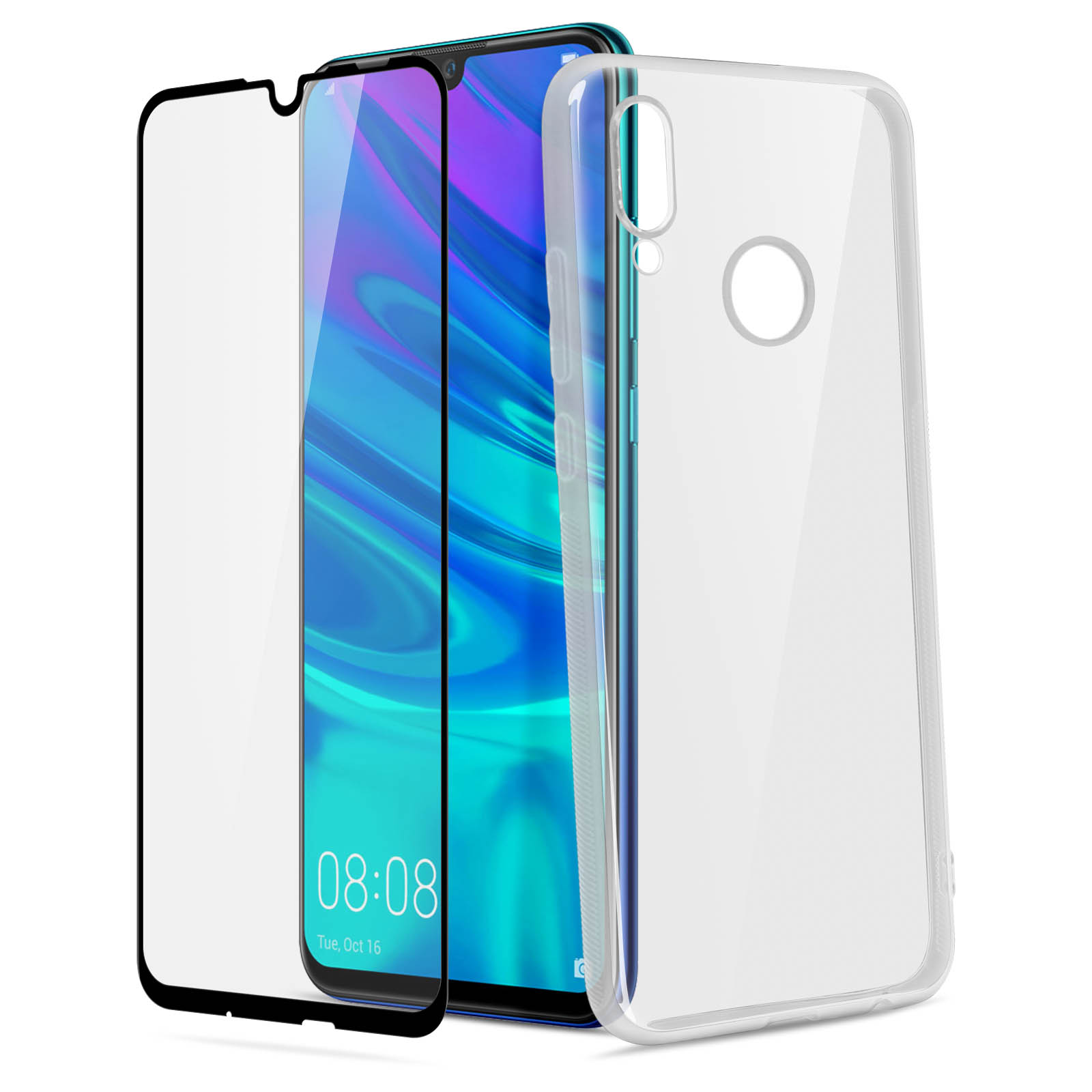 X-Dision 2 Pellicole In Vetro Temperato Per Huawei P Smart Z – [9H Durezza, 2.5D, Antigraffio] Proteggi Schermo Con Kit Installazione (2 Wet/2 Dry)