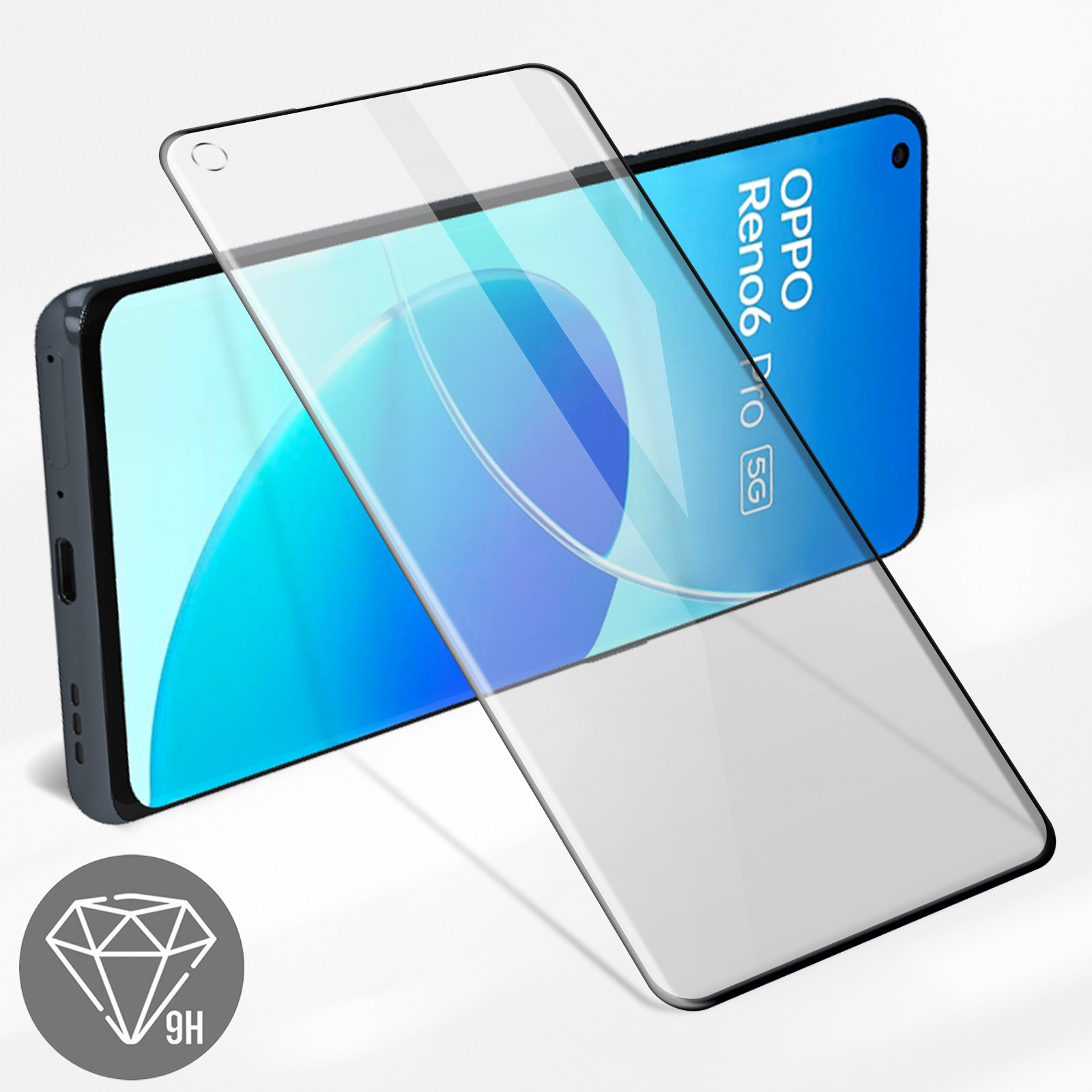 ILING Cover per Oppo Reno 6 Pro 5G (Reno6 Pro 5G), Cabina