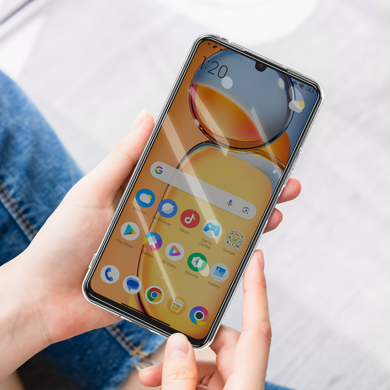 Fyriswho Coque Pour Xiaomi Redmi A5 4G 1 Pièces Verre Trempé, Coque