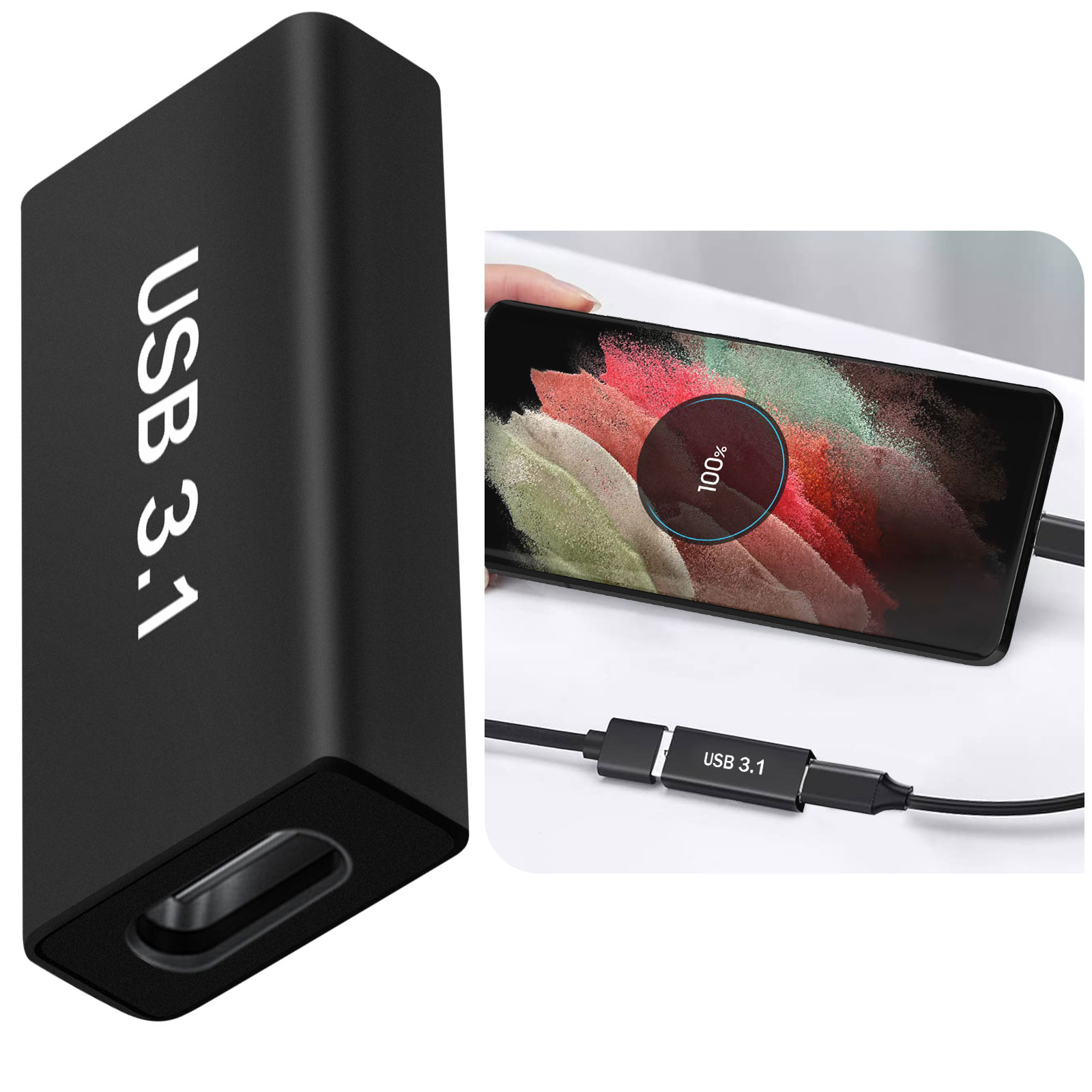 Adattatore Usb-c A Usb-a Ad Angolo Retto Usb 5gbps 0065030911542