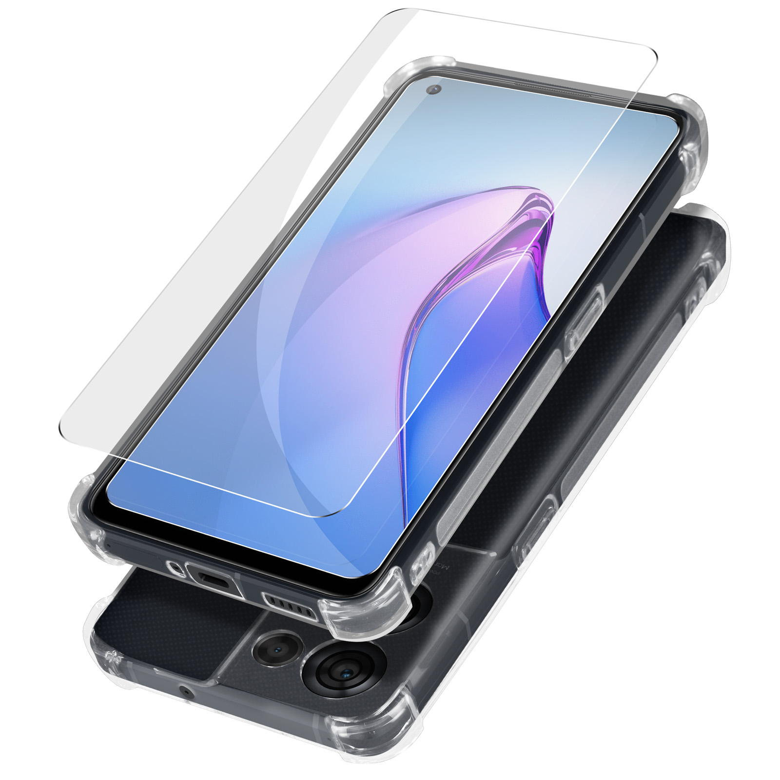 DOINK Cover Armor per Oppo Reno8 Lite 5G