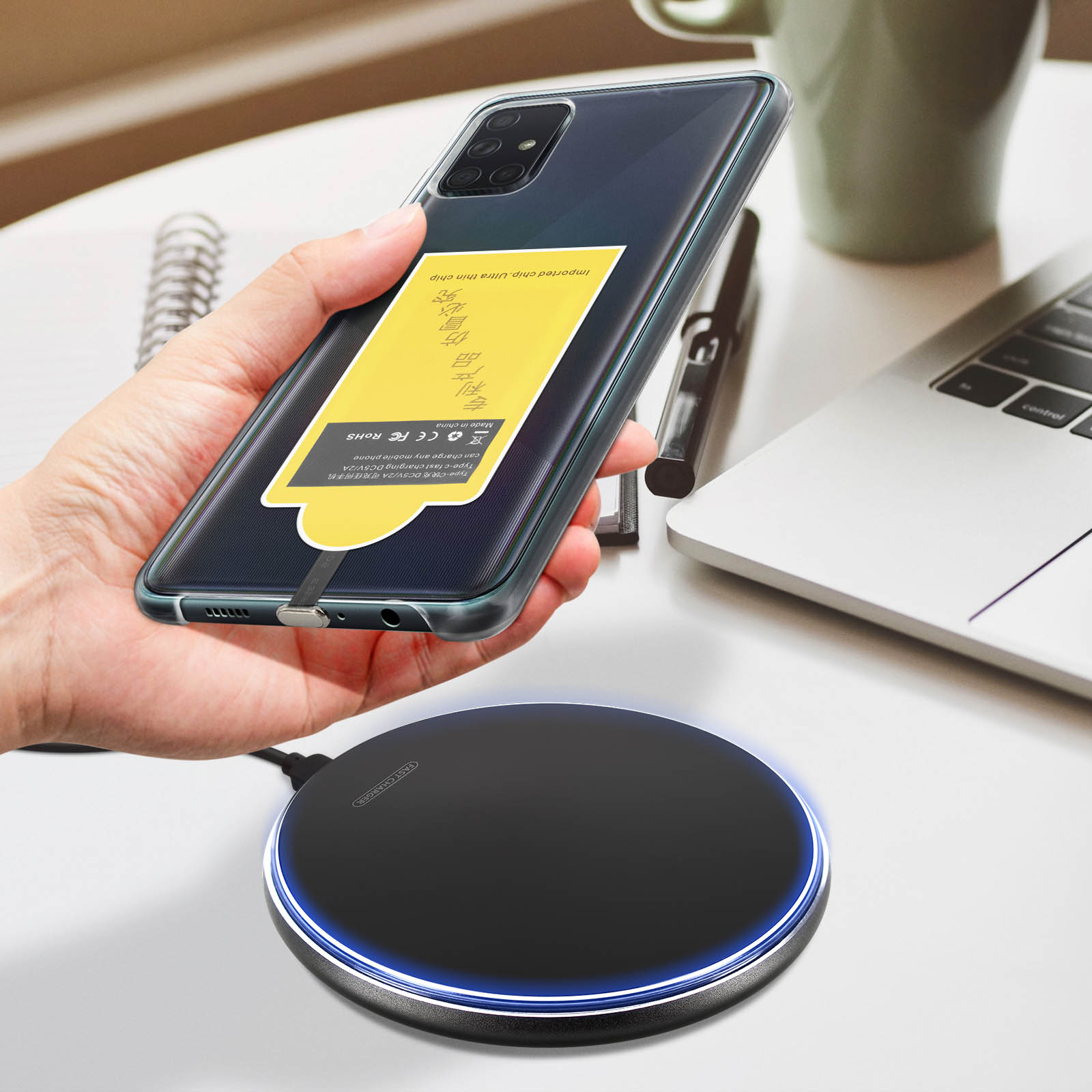 TTfone Caricabatterie Da Rete Con USB Tipo C | Alimentatore Intelligente Per Cellulari TT220 E TT760