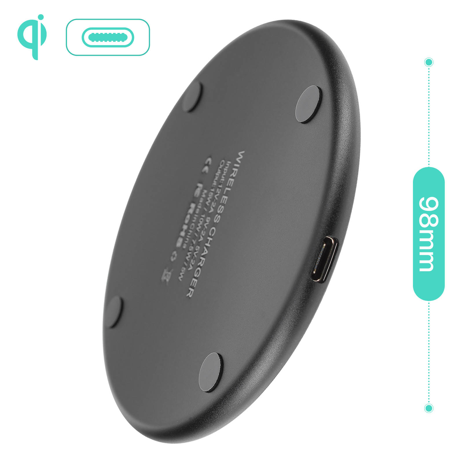 Power Bank 3000 MAh 2 Ports – Charge Rapide USB – Noir – Neuf