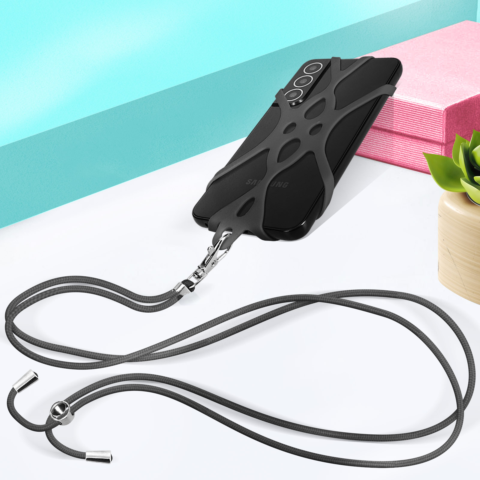 CASYX Cordon Pour Smartphone - Noir Précieux | HIFI International