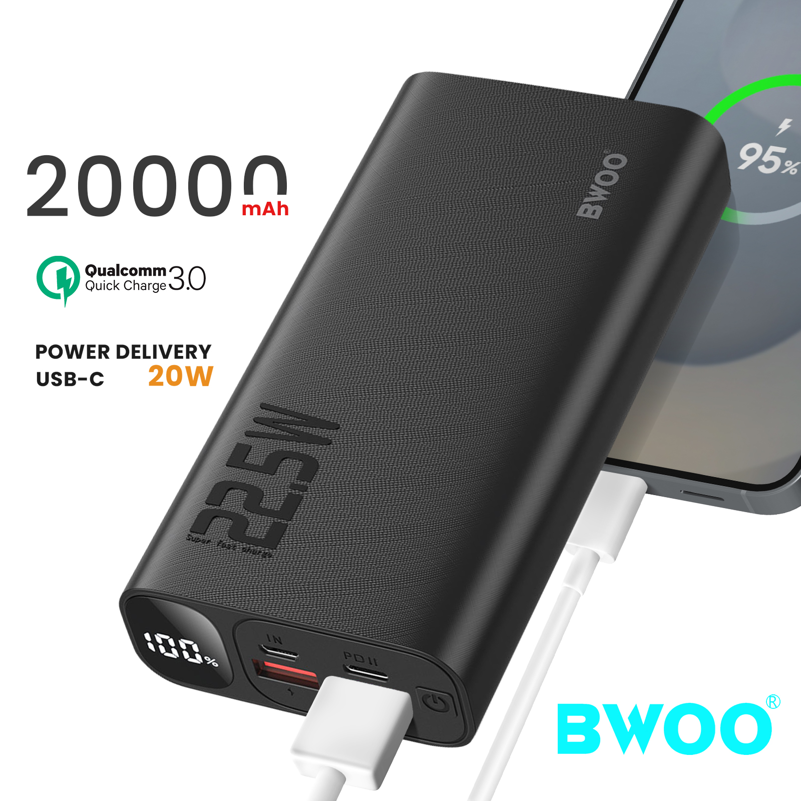 Baterías externas para Huawei P20 Lite Gsm55