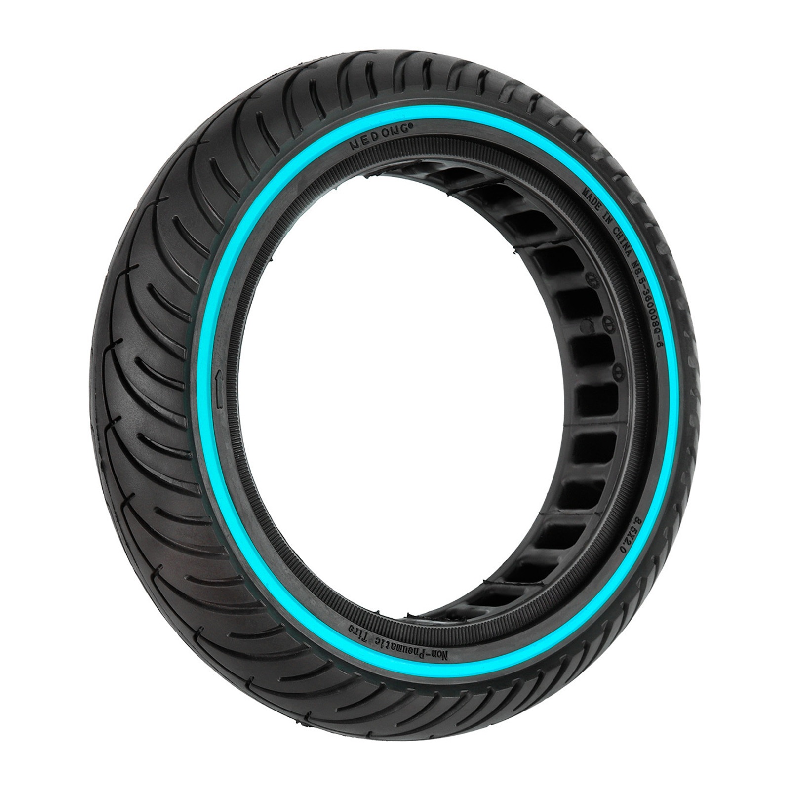 Pneu plein Xiaomi nouvelle génération bleu main image 1