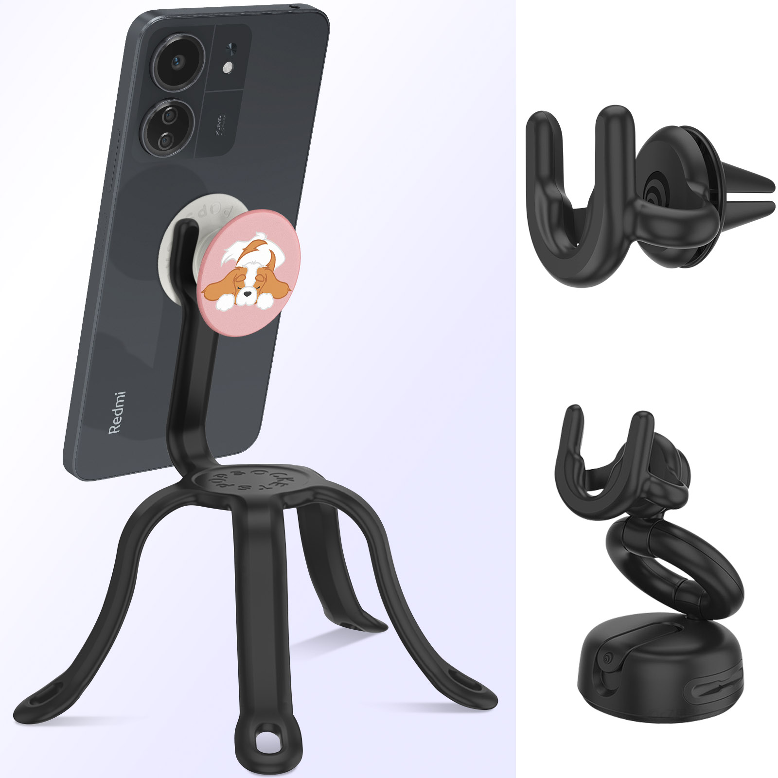 PopSocket Sandalphon – Support Et Grip Pour Smartphone, Top Interchangeable, Design Archange - 11