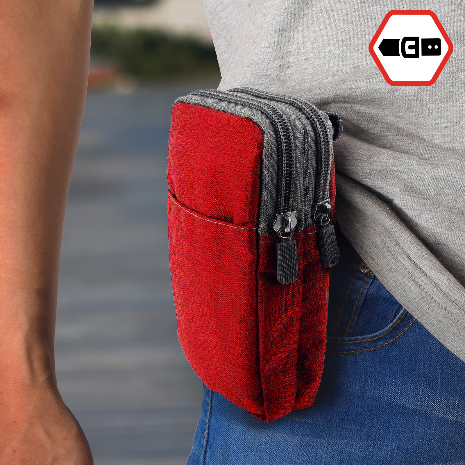 Pochette à rabat Molle ceinture EDC 1 pc – Action Airsoft