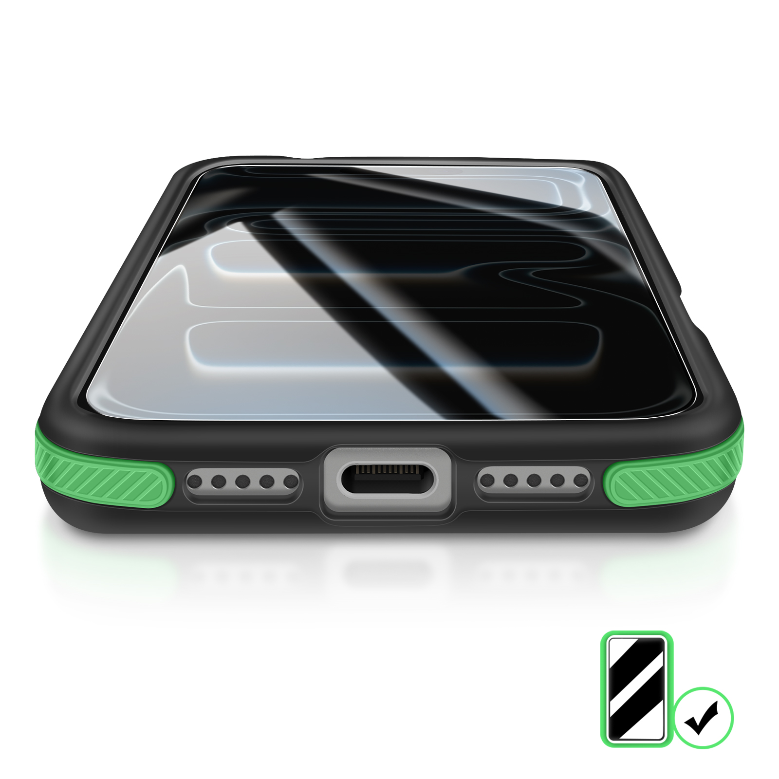 TAURI 3 Pezzi Vetro Teperato per iPhone 16 Pro ax 6.9 Pollici