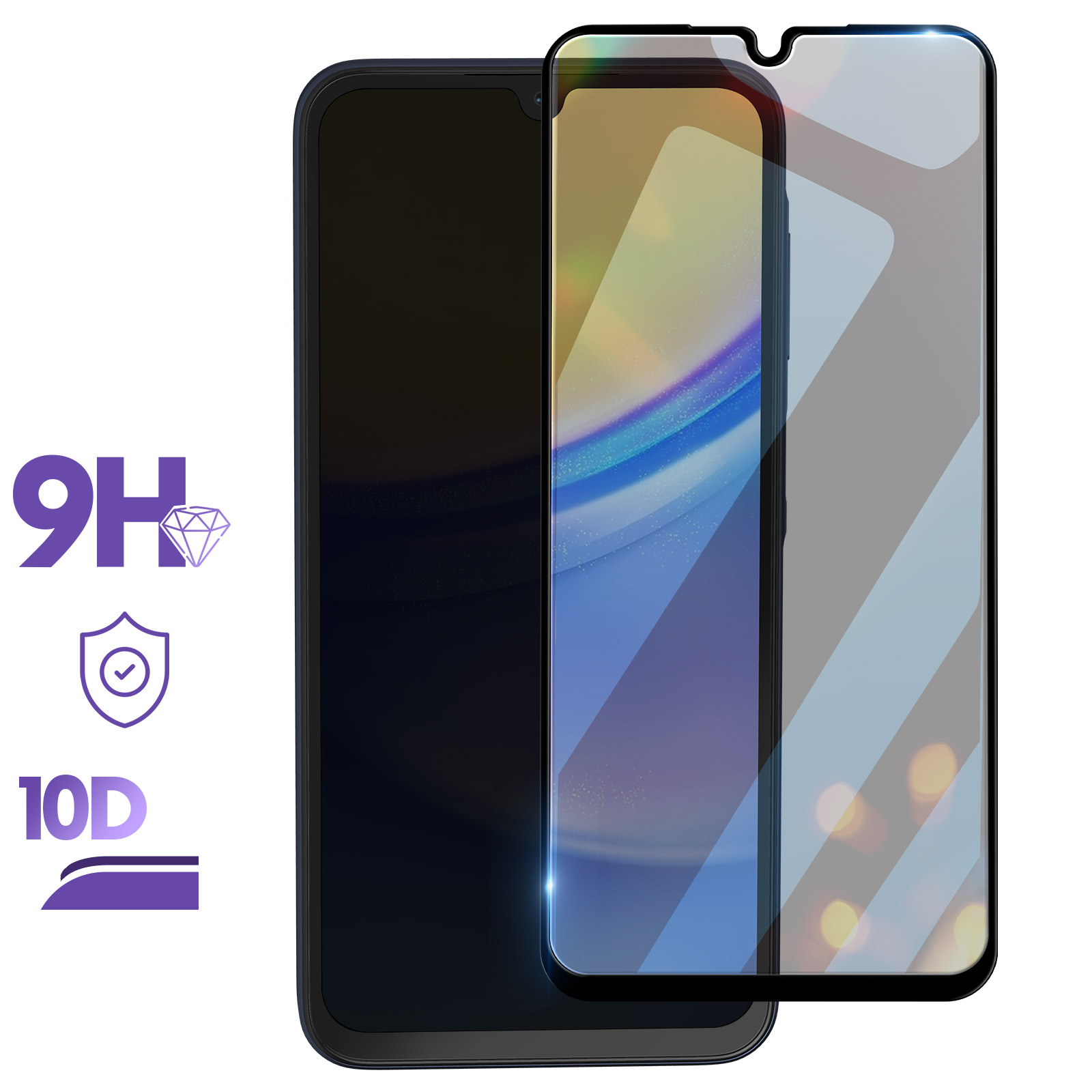 Lot De 3 Films De Protection D'écran En Verre Trempé Pour OPPO A3 A5 A7