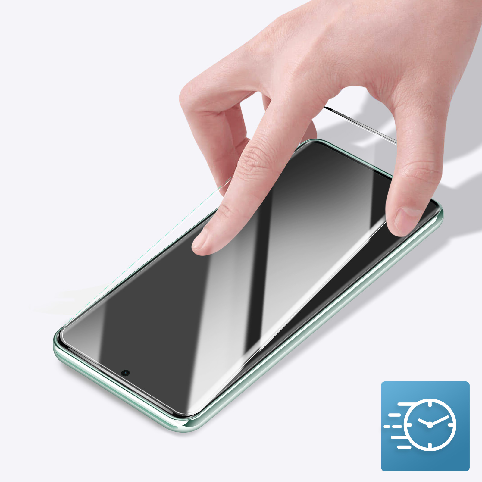 Savvies Pellicola In Vetro Temperato Per Xiaomi Redmi Note 9 Pro Max, Durezza 9H, Anti Graffio E Anti Impronta, Installazione Facile