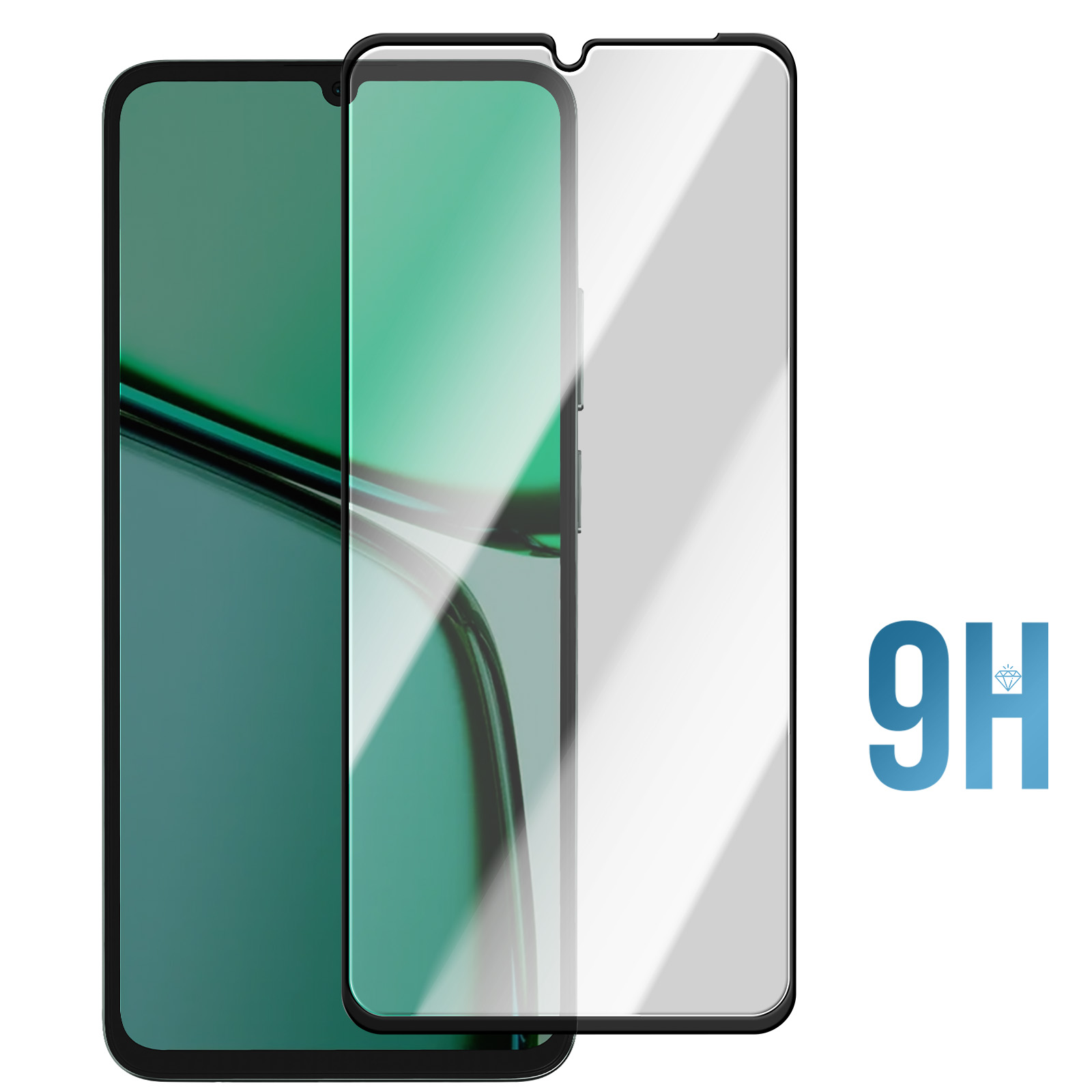 2x (Pack) PELLICOLA VETRO TEMPERATO per REALME XT ANTIURTO PROTEZIONE