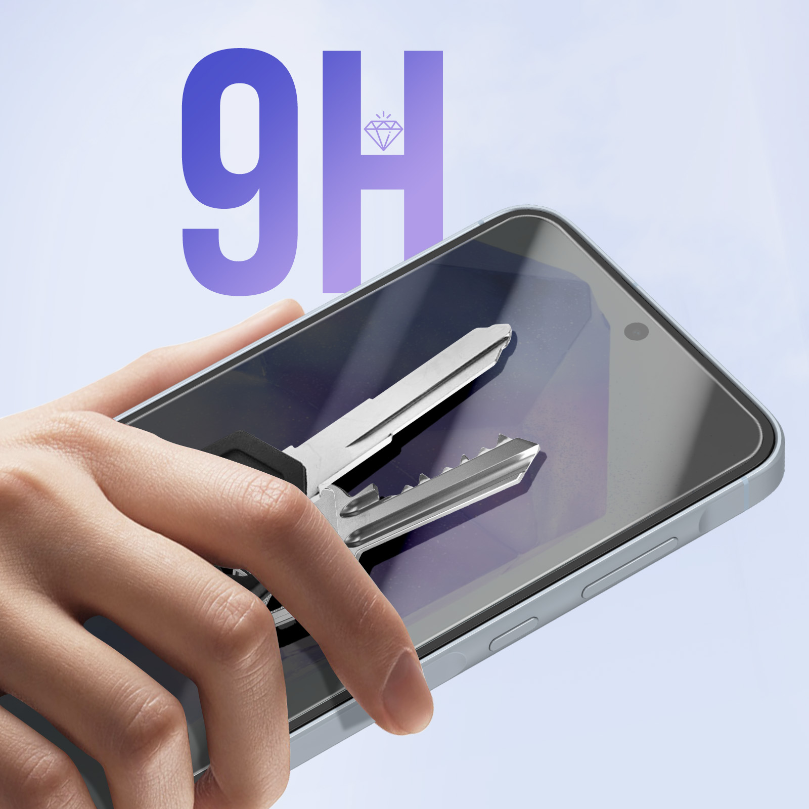 Protezione Schermo Originale Samsung A56 – Vetro Temperato Alta Trasparenza - Italiano