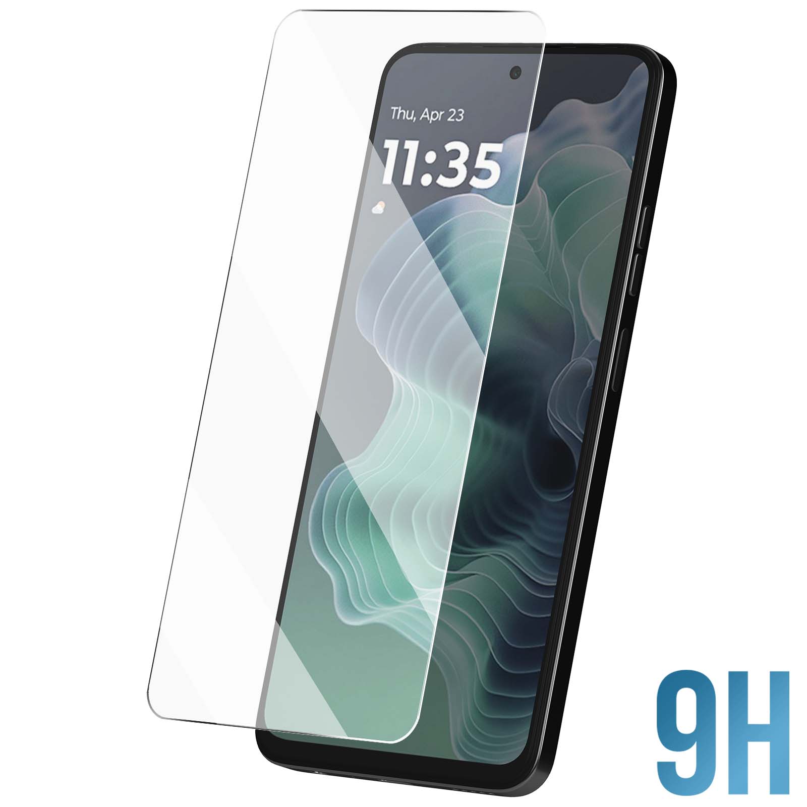 Brotect AirGlass Pellicola In Vetro Ibrido Per Motorola Moto G3 2015 - Durezza 9H, Anti-impronta, Made In Germany