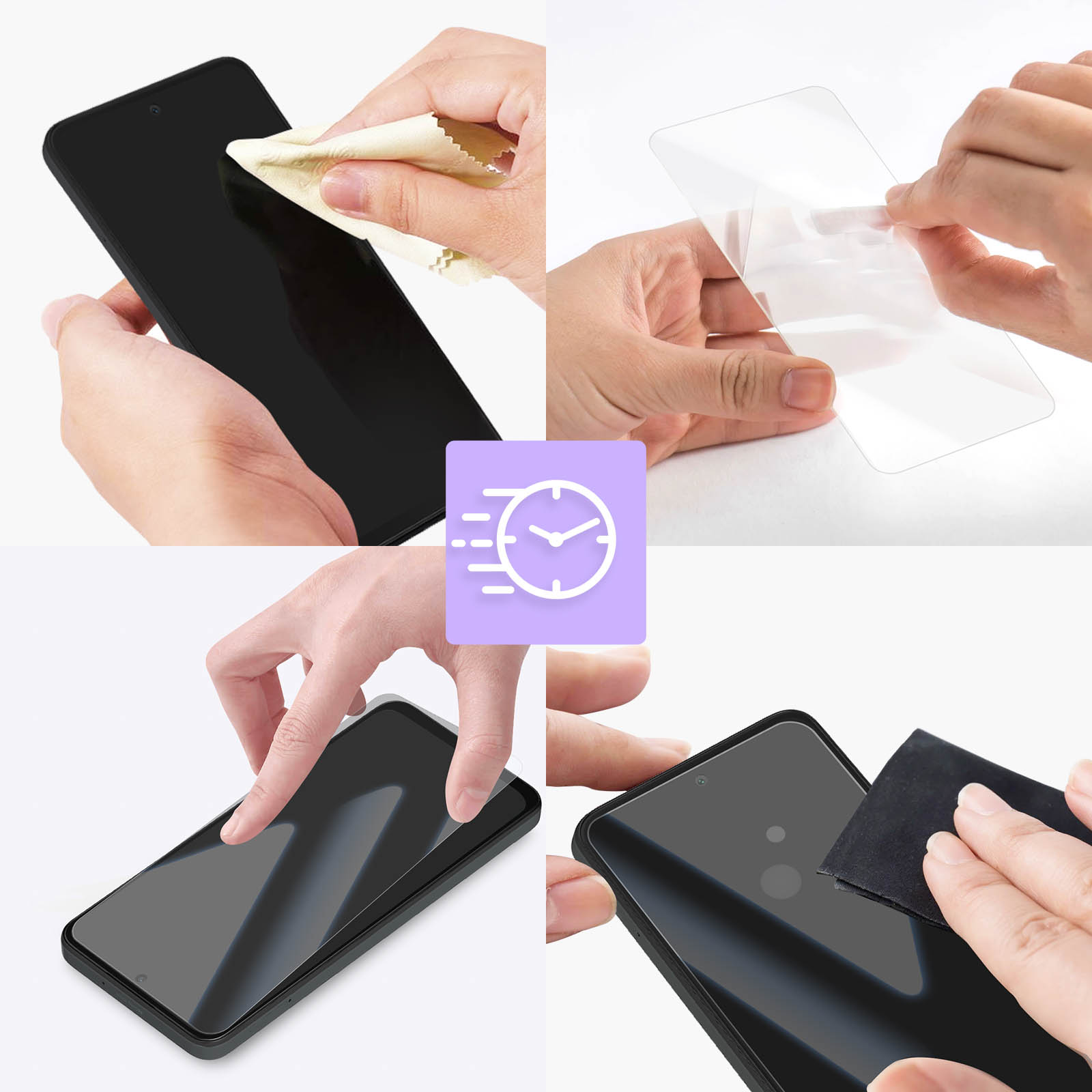 Protection Avizar - Verre Trempé 9H Pour Nothing Phone 2a / 2a Plus - Anti-rayures, Transparent