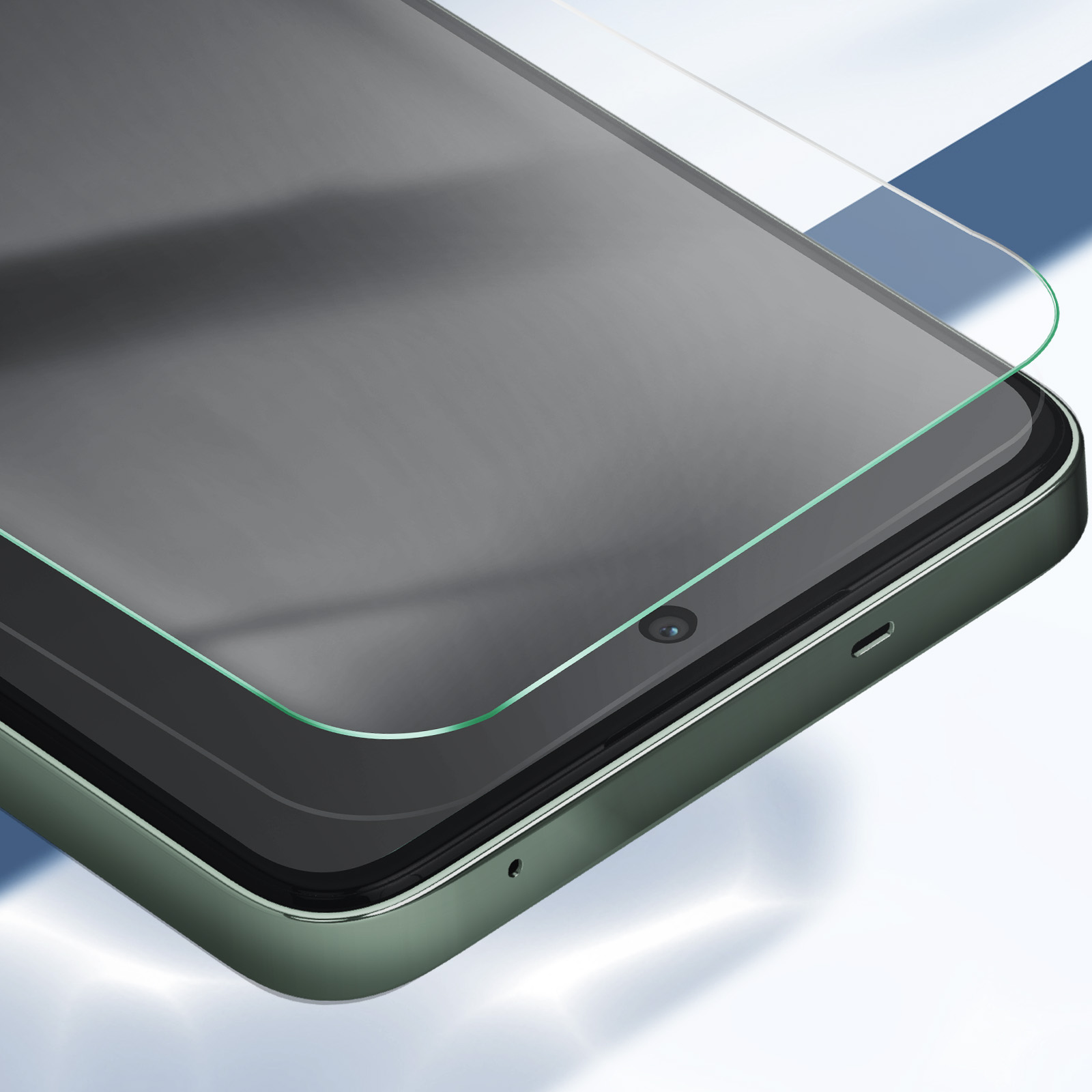 NEW'C Lot De 3, Verre Trempé Pour Oppo Reno 6 5G, Film Protection écran