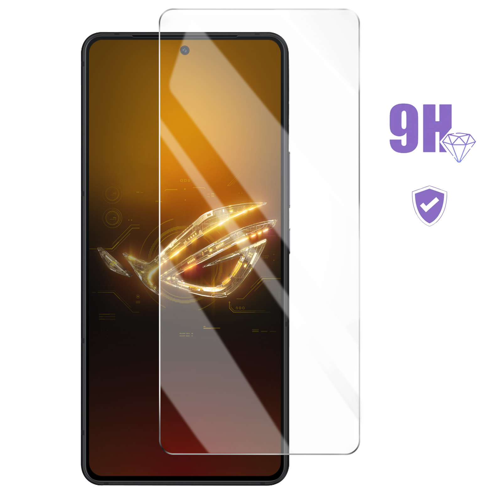 Protection écran Verre Hybride BROTECT AirGlass Pour ASUS ROG Zephyrus G16 2025 – 9H, Anti-rayures, Anti-empreintes - 2