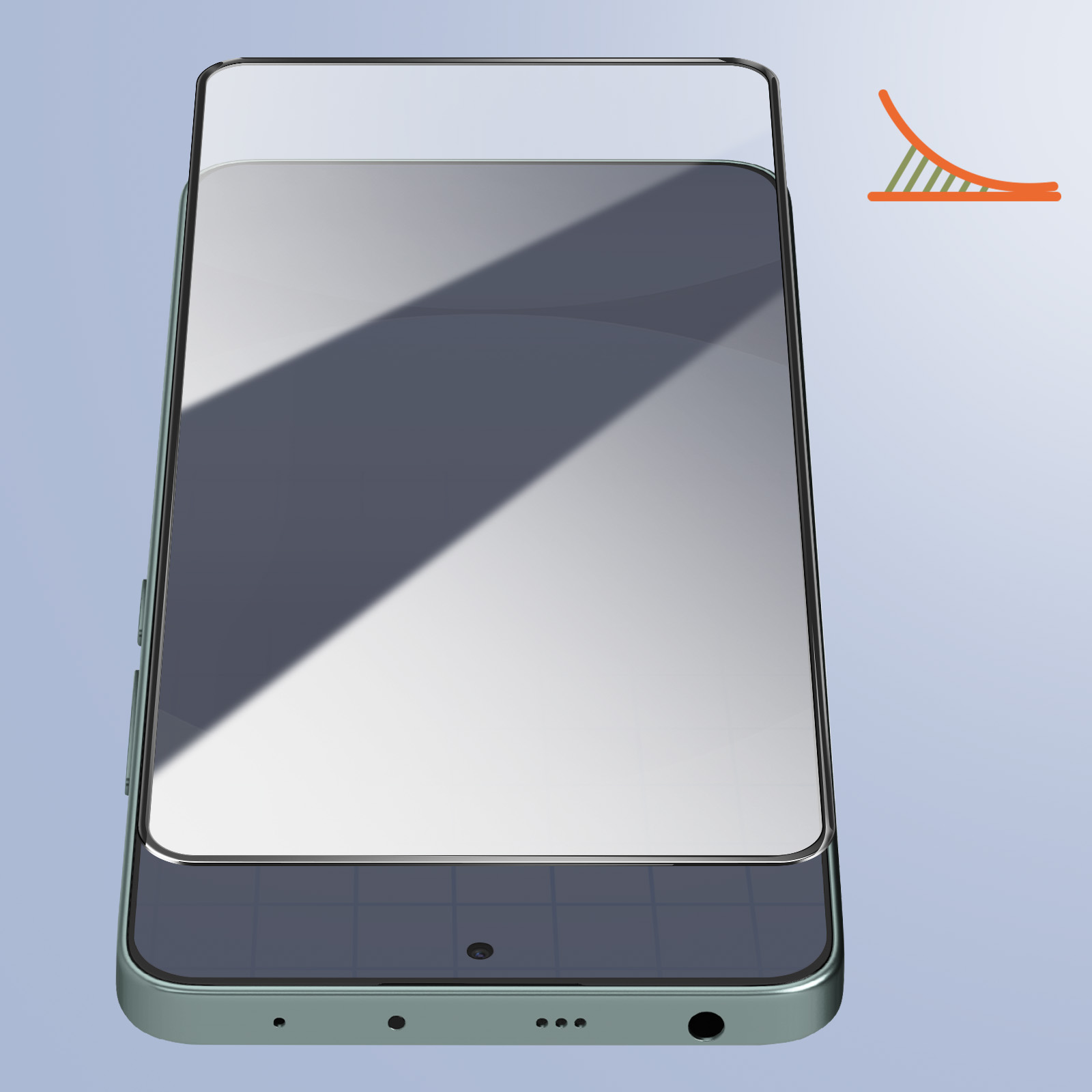 BROTECT AirGlass Matte Pellicola In Vetro Opaca Per Xiaomi Redmi Note 8t 5336967
