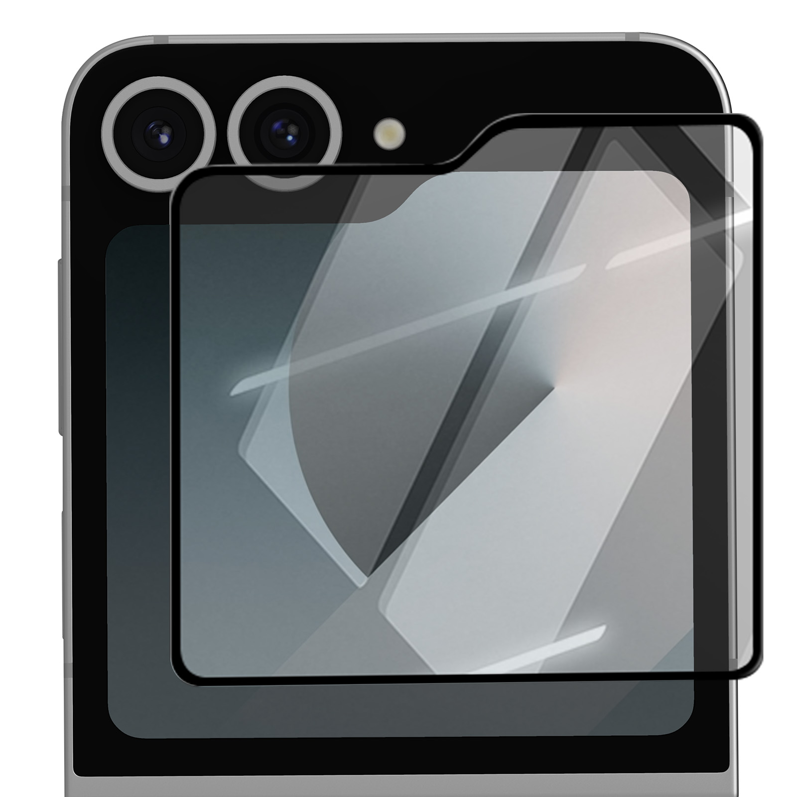 iVoler 2+2 Pezzi Vetro Teperato per Sasung Galaxy A26 5G, 2 Pezzi Pellicola Protettiva con 2