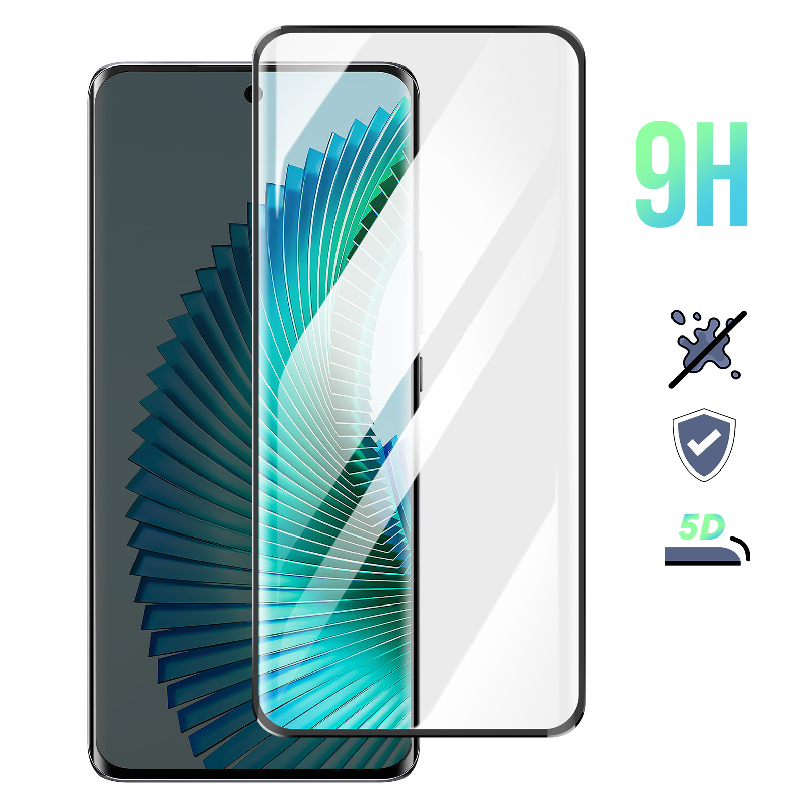 smartect Vetro Temperato [3 Pezzi, Clear] compatibile con Honor Magic 4