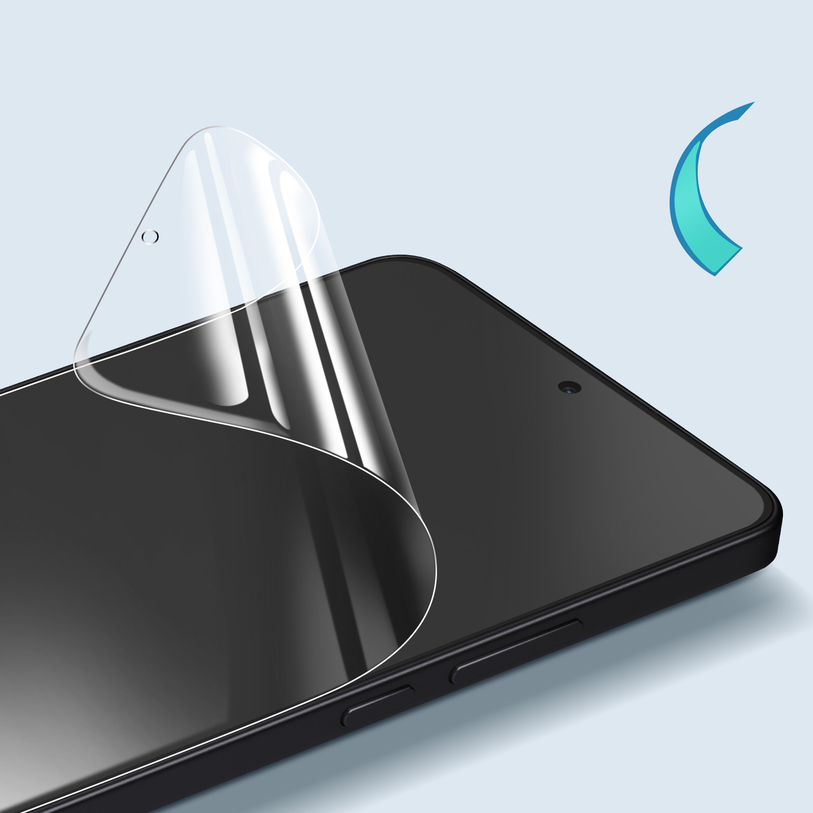 2x Pellicola Protettiva Idrogel Panzer Per Xiaomi Redmi Note 11 Pro 5G - Trasparente