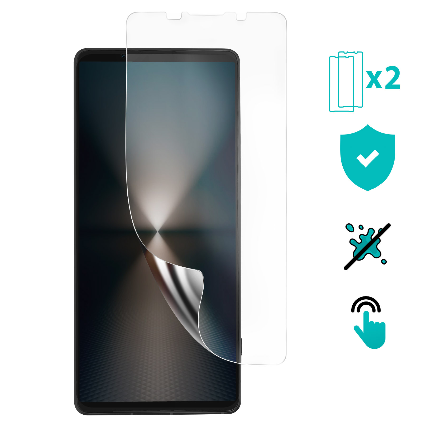 Film de protection - Sony - Xperia 10 IV - Verre trempé - Anti