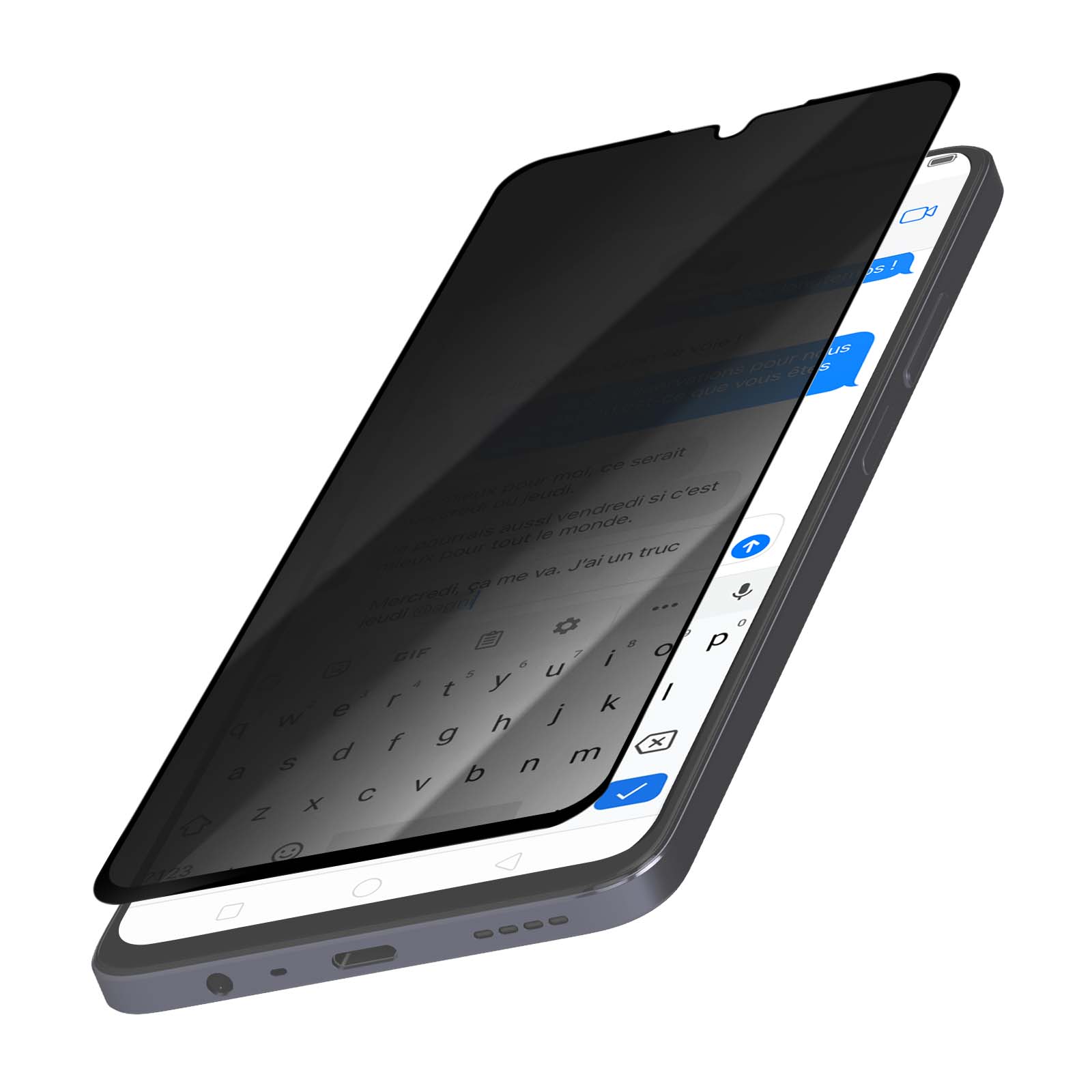 brotect Pellicola Vetro Opaca per Honor X5c Plus (3 Pezzi