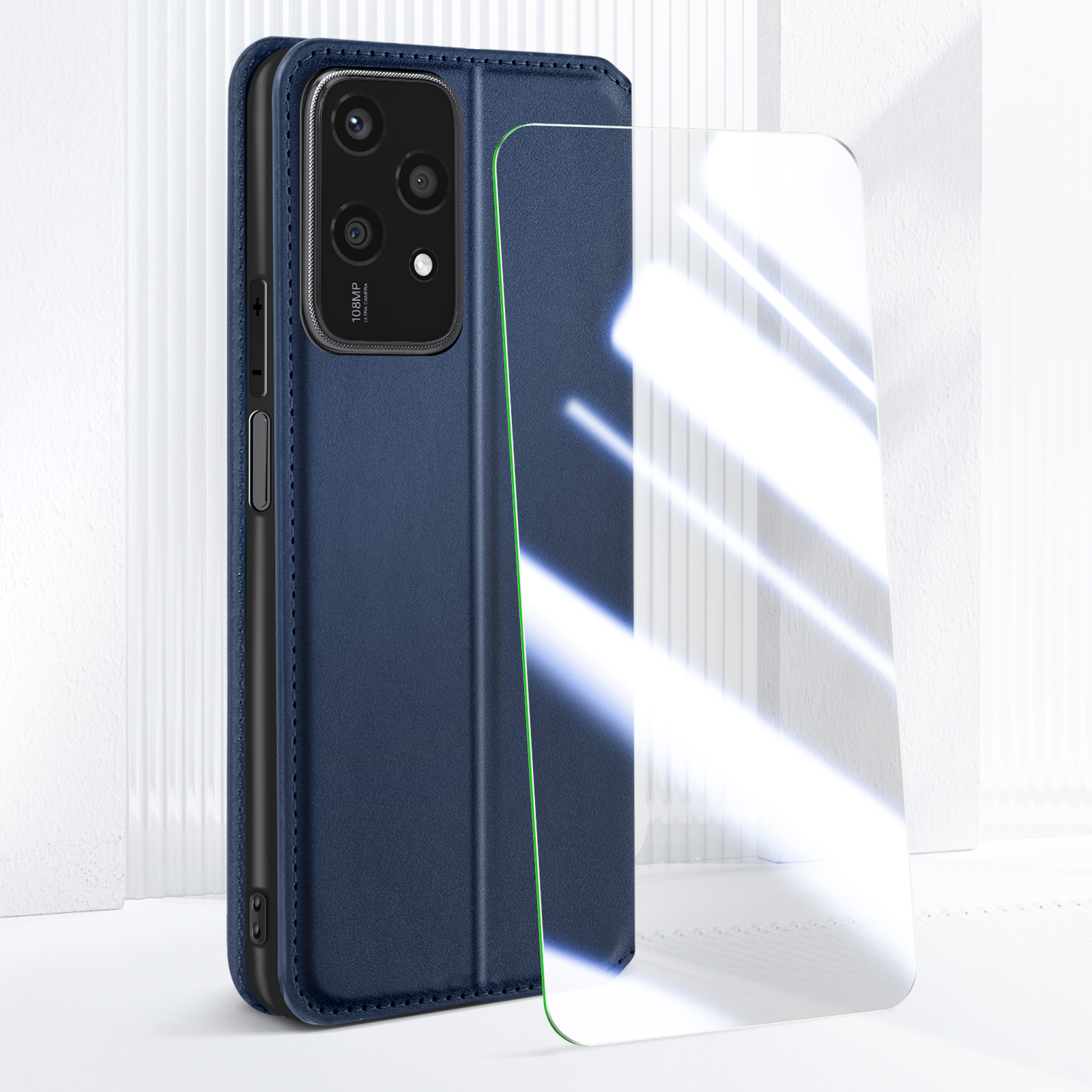 Generic Pochette pour Honor 200 Lite en Liquide Noir - Housse de protection en silicone TPU flexible à prix pas cher | Maroc
