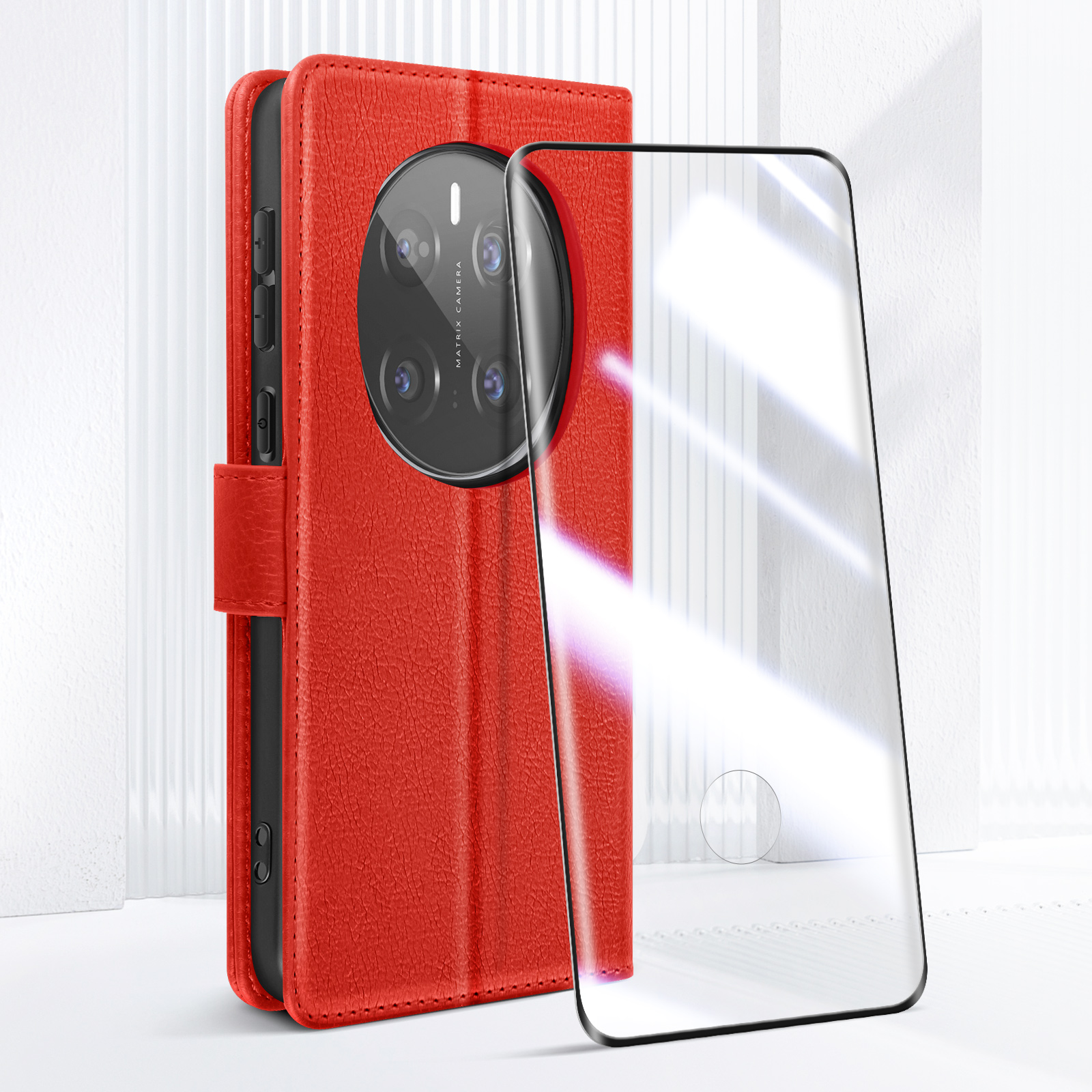 Suncase® Étui En Cuir Véritable Pour HONOR Magic7 Pro 5G