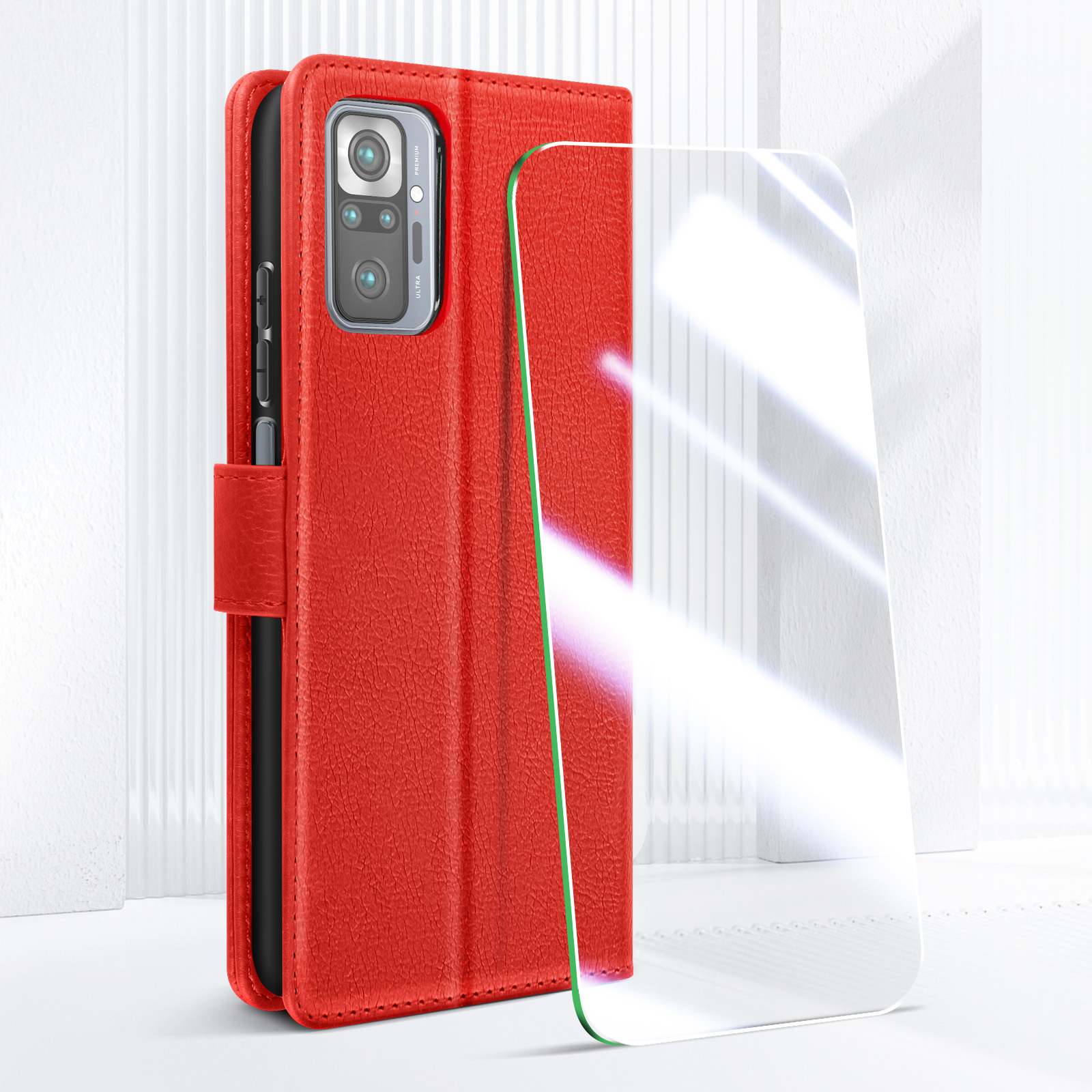 Crocfol Pellicola Protettiva 5D Per Xiaomi Mi Note 10 | TPU Autoriparante Antiurto | Trasparente HD Compatibile Con Cover - 3